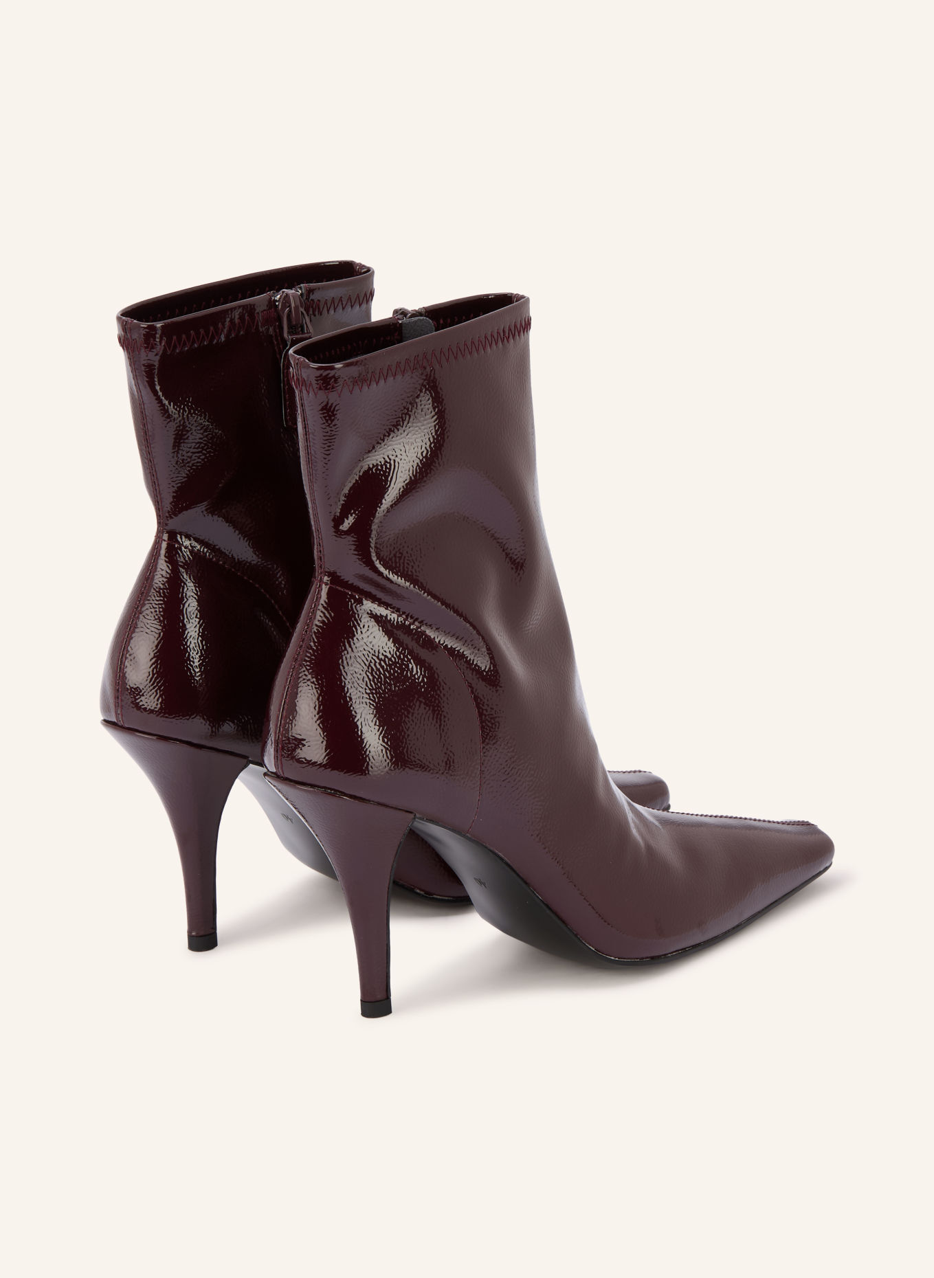 SENSO Lackstiefeletten ODELIA I: DUNKELROT