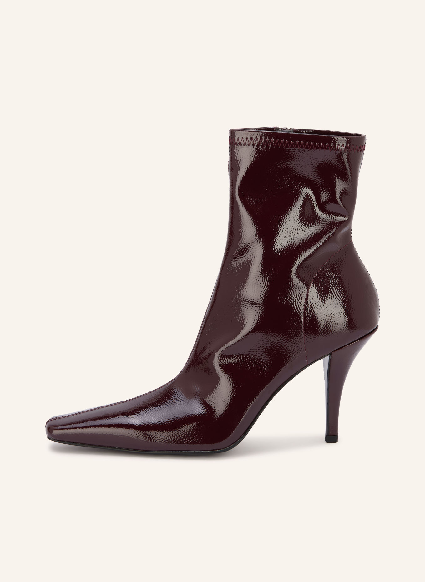 SENSO Lackstiefeletten ODELIA I: DUNKELROT