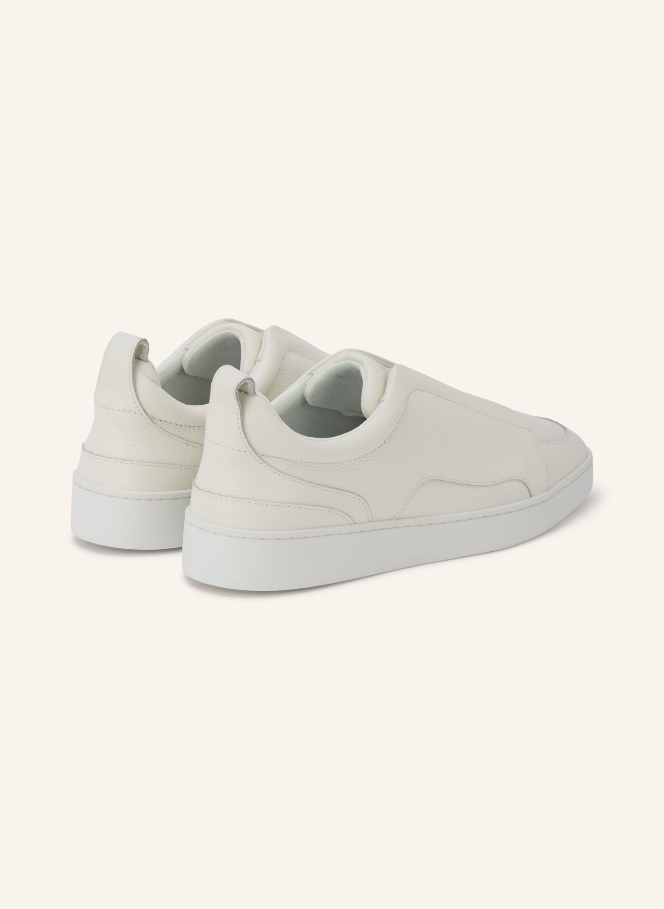 REISS HENRY Slip-on sneakers: WHITE