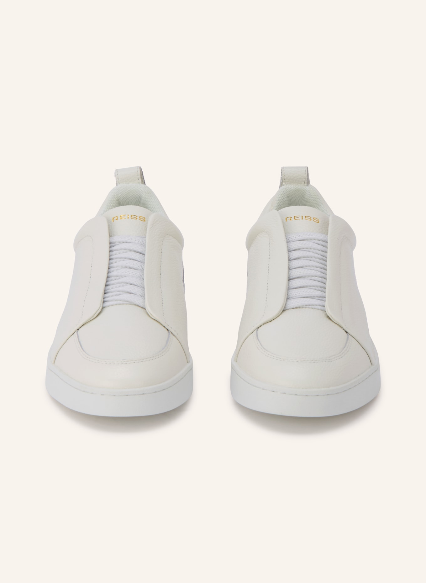 REISS HENRY Slip-on sneakers: WHITE