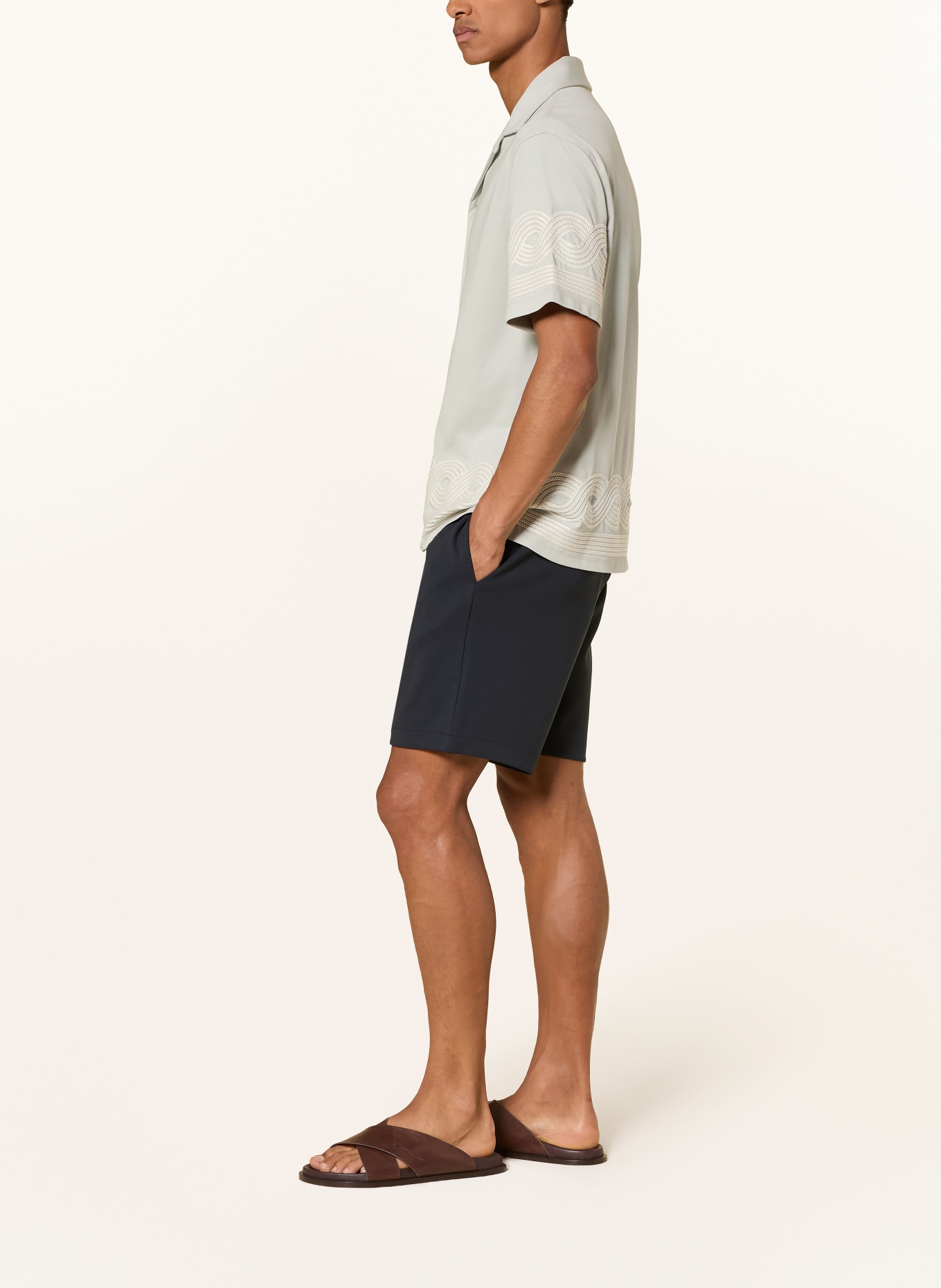 REISS Sweatshorts REID: DUNKELBLAU