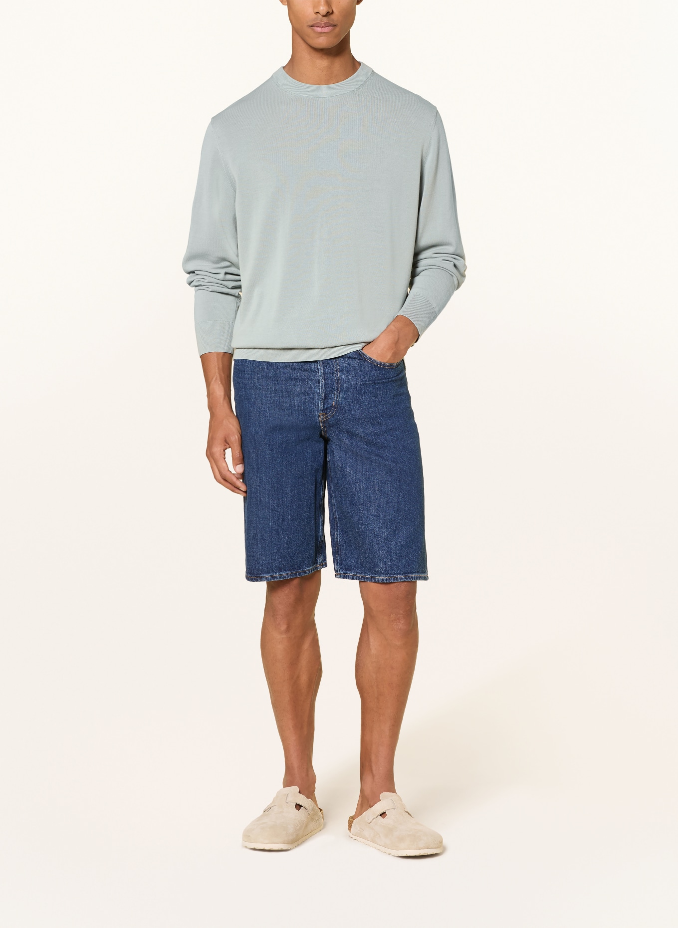 ARKET Sweater: LIGHT BLUE