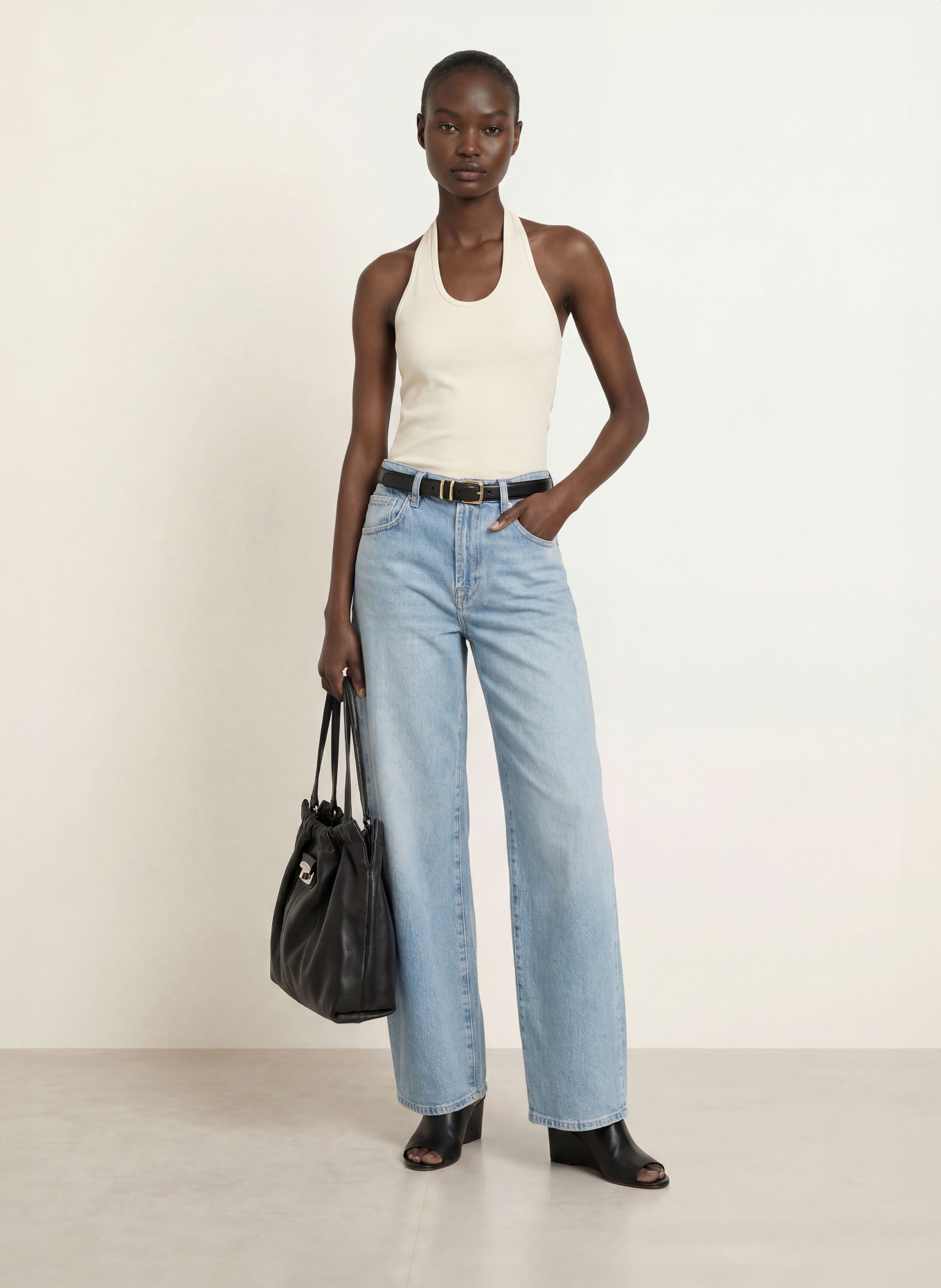 ARKET NANNA Top: WHITE