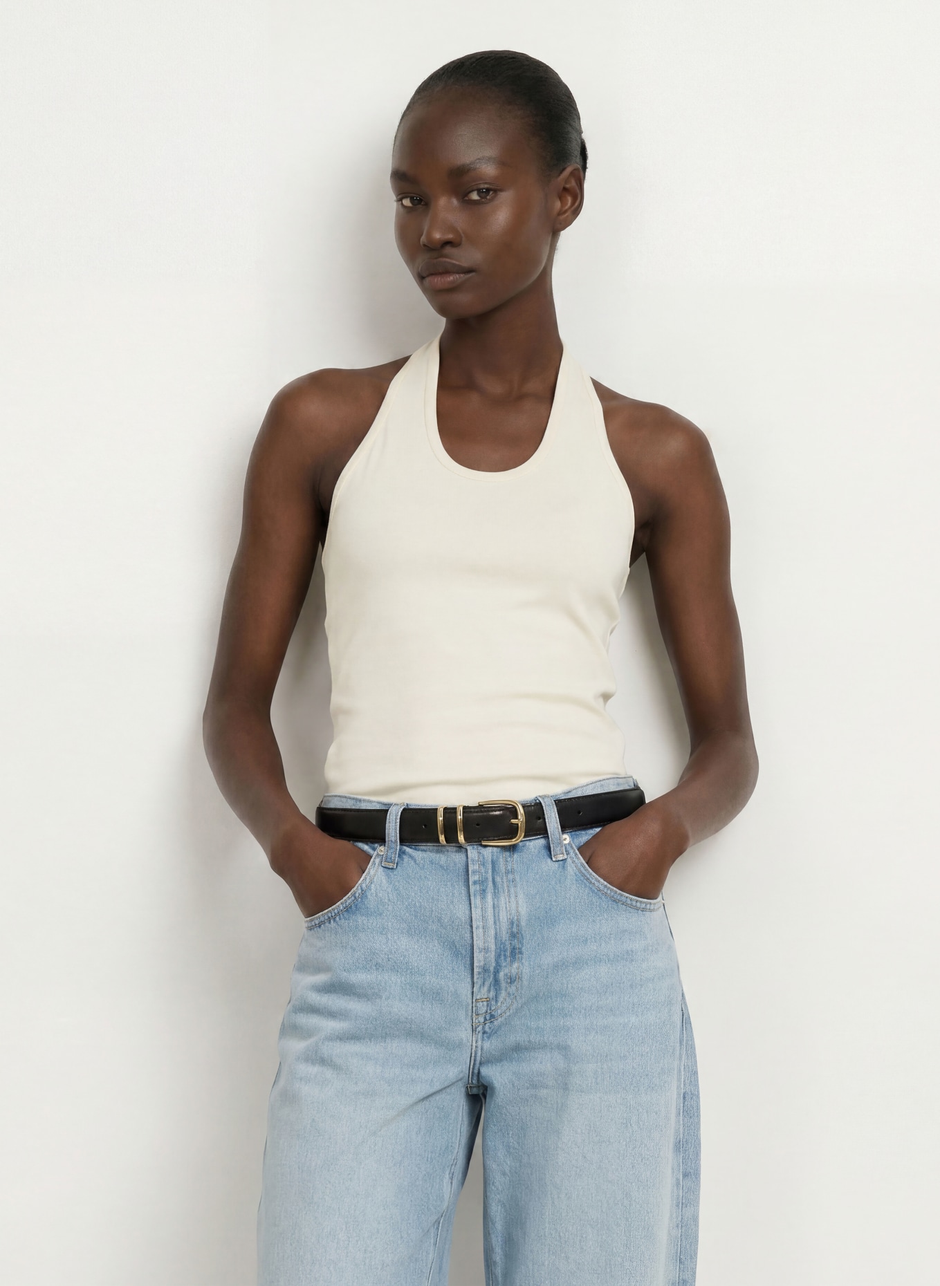 ARKET NANNA Top: WHITE
