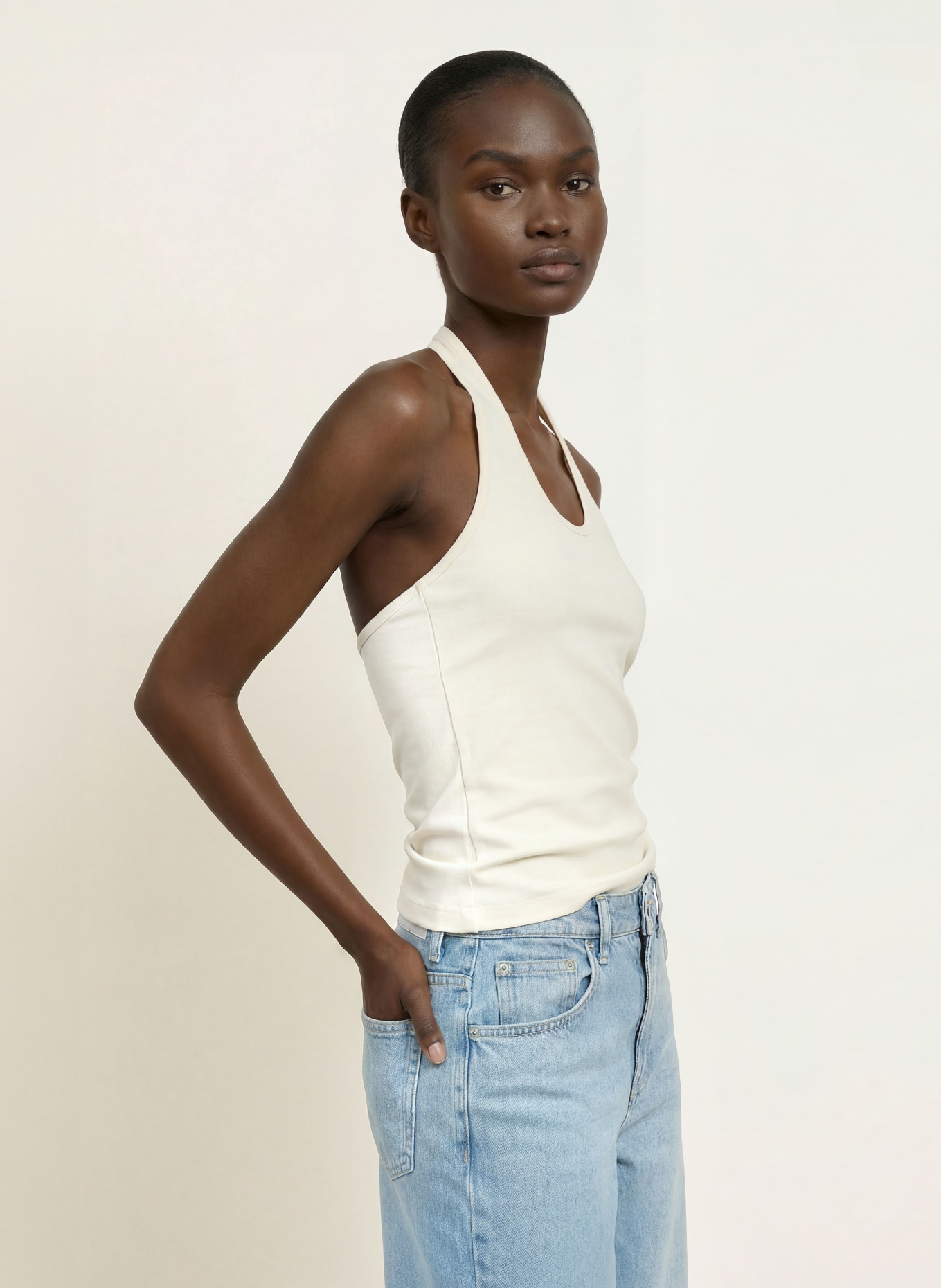 ARKET NANNA Top: WHITE