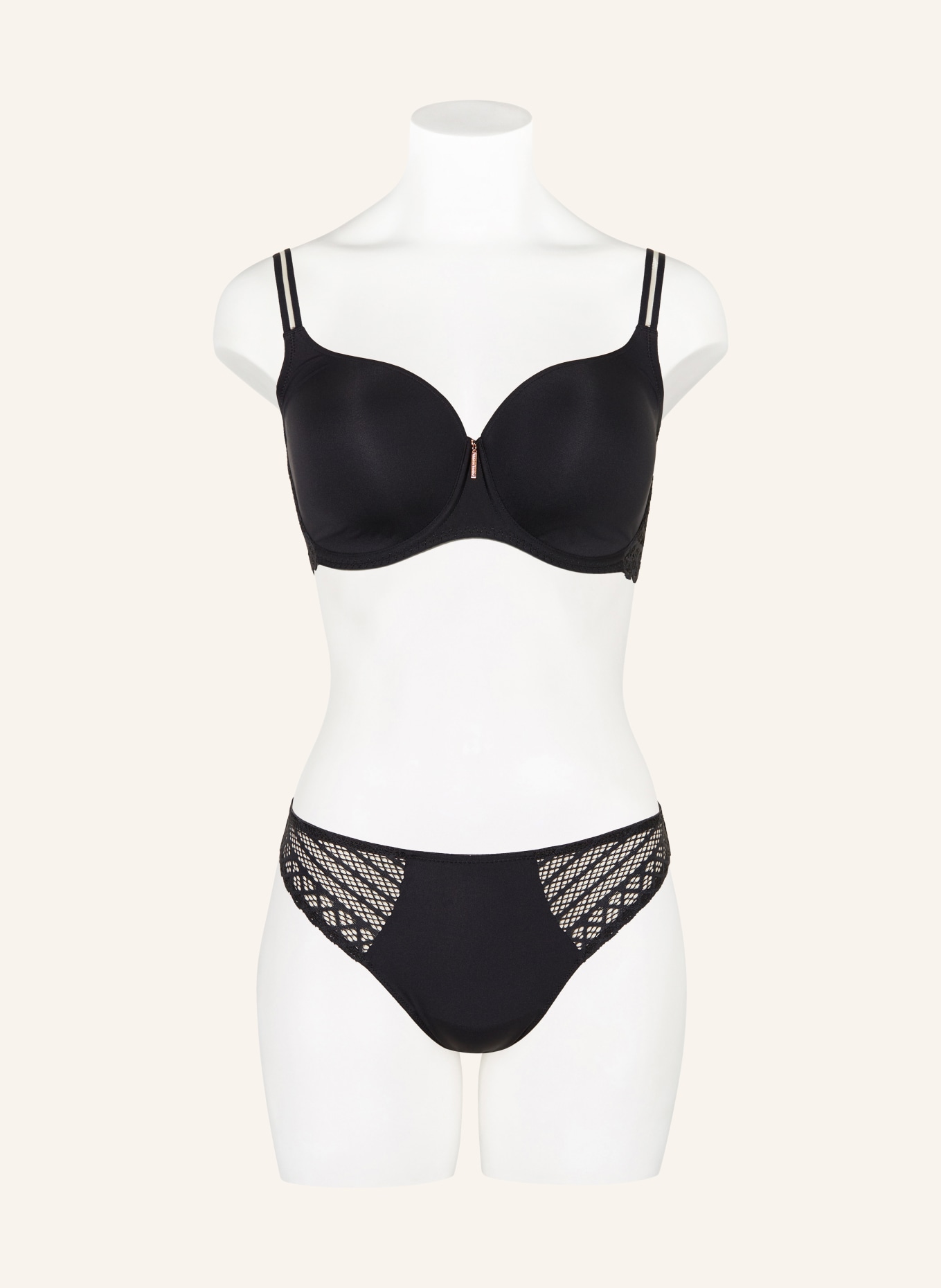 PrimaDonna TWIST Slip TWIST SIDE Briefs: BLACK