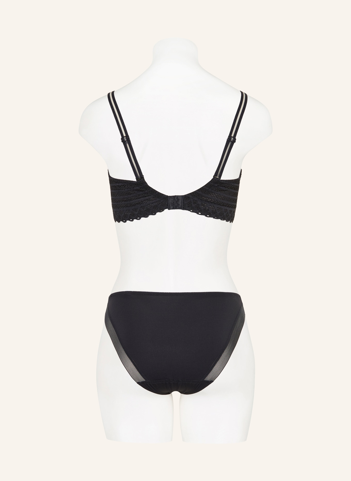 PrimaDonna TWIST Slip TWIST SIDE Briefs: BLACK