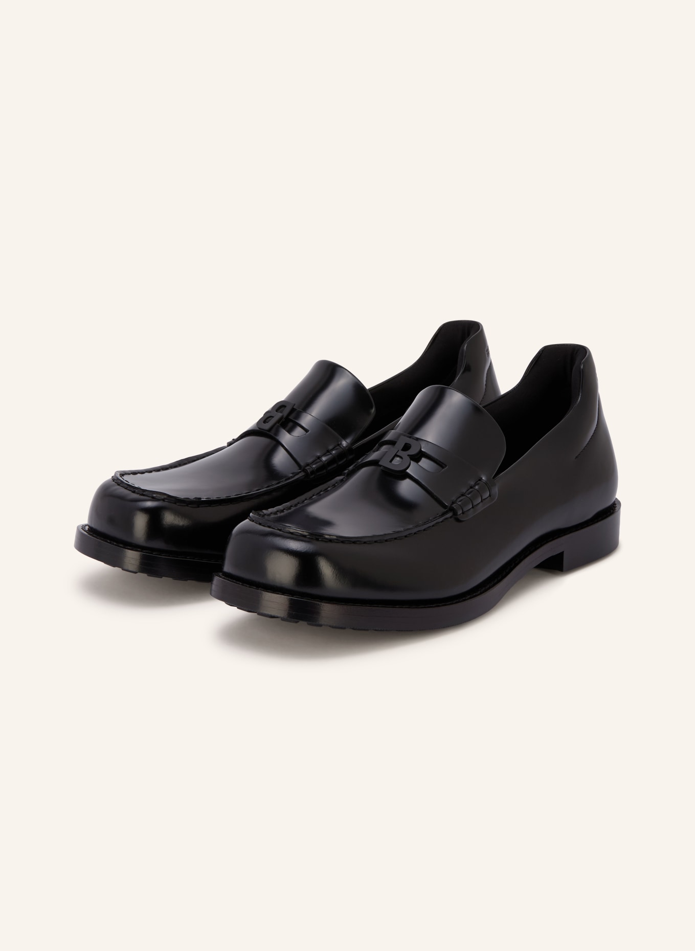 BALENCIAGA Penny-Loafer: SCHWARZ