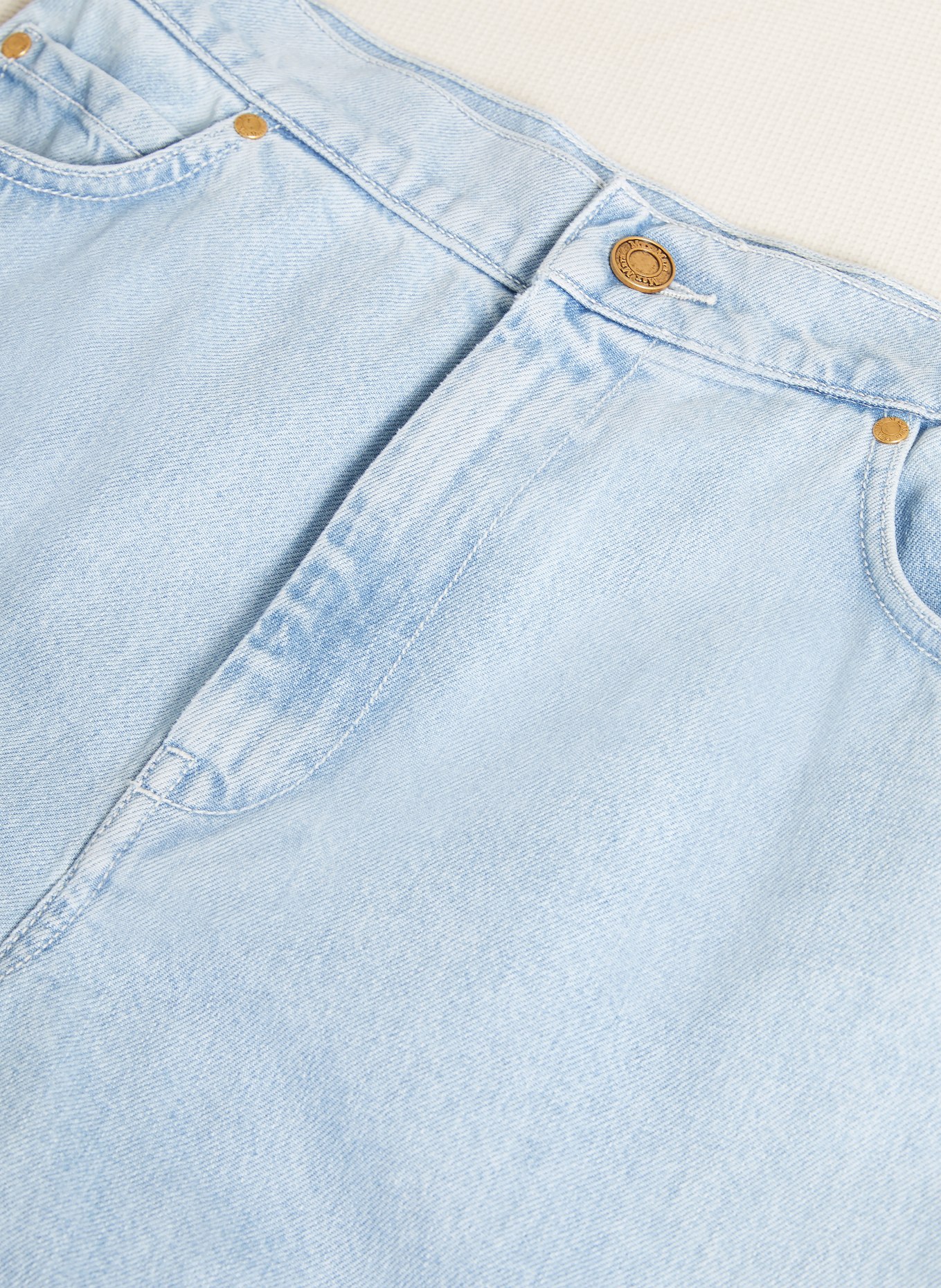 Max Mara Wide Leg Jeans AFFARI: 003 LIGHT BLUE
