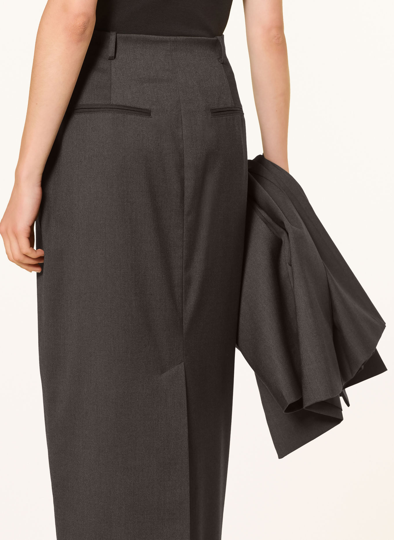 LeGer Studio Rok ALLIE: DONKERGRIJS