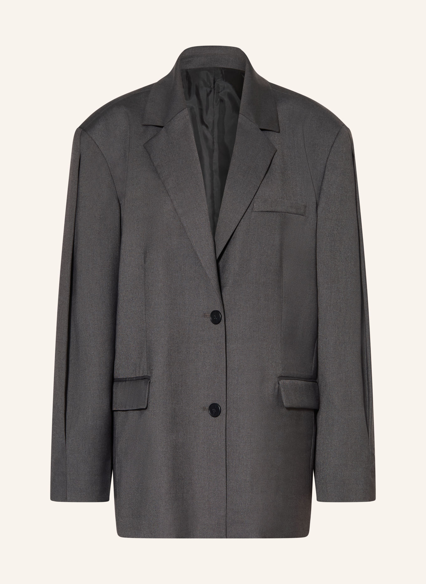 LeGer Studio Oversized Blazer ALLIE: DONKERGRIJS