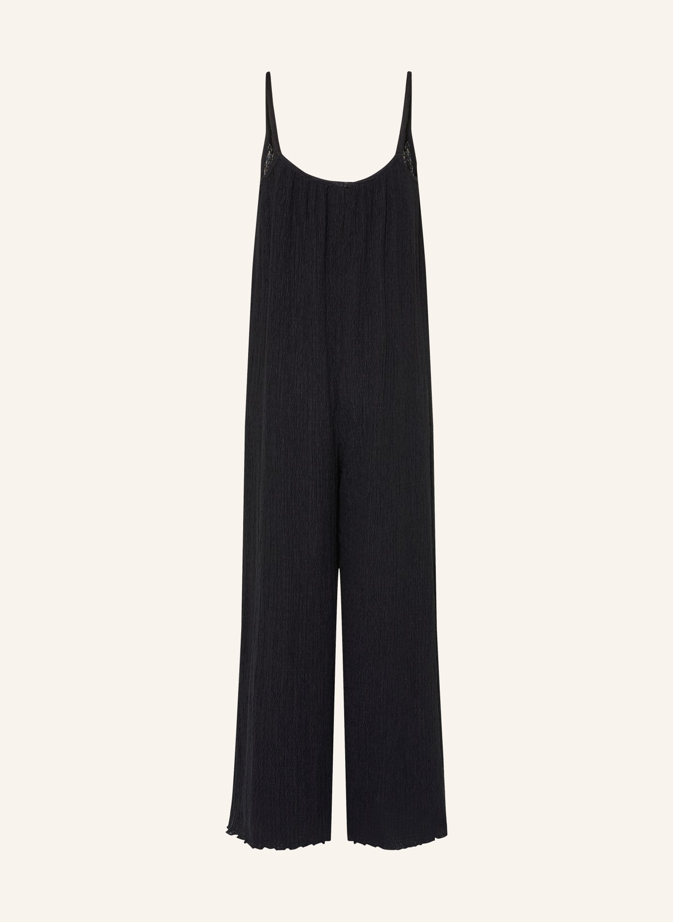 CALIDA Schlaf-Jumpsuit FAVOURITES LAYERING: SCHWARZ