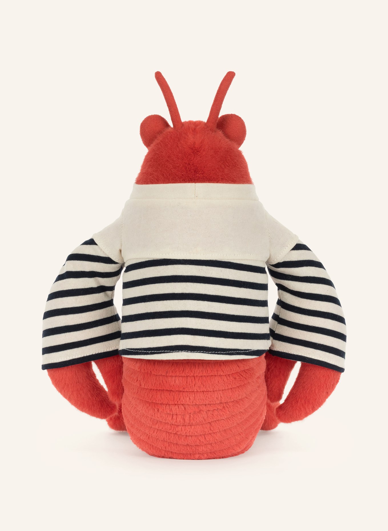 Jellycat Pluche speelgoed LARRY LOBSTER SAILOR OUTFIT: ROOD / WIT / ZWART