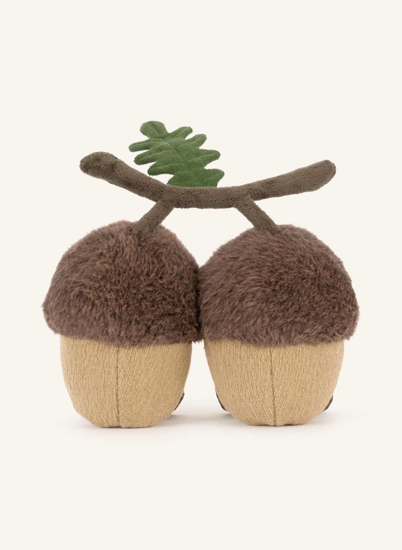 Jellycat Pluche speelgoed AMUSEABLES ORT &amp; TUM ACORNS: BEIGE / BRUIN