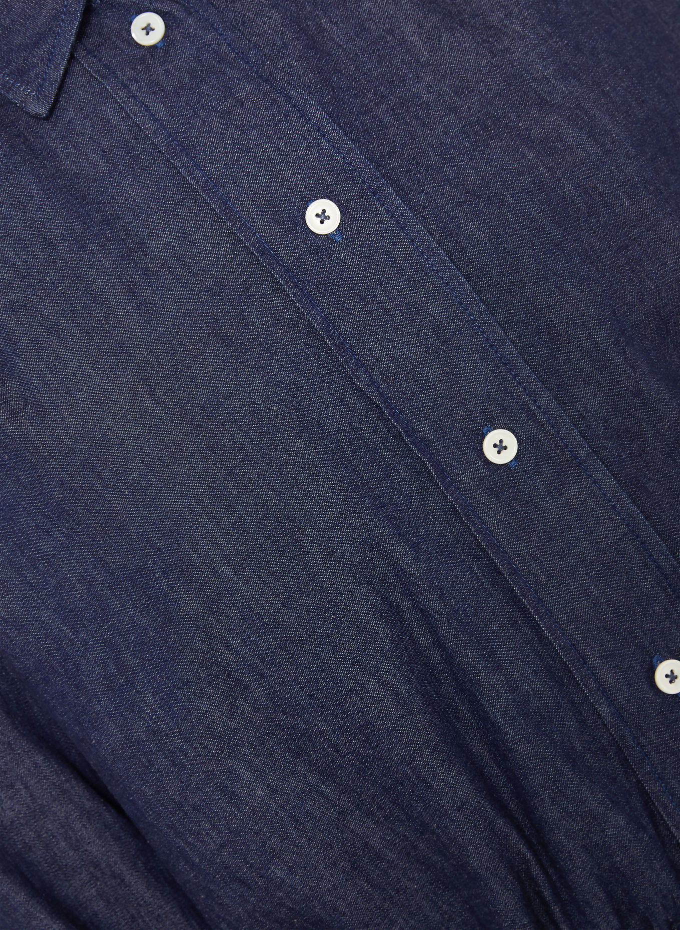 JIL SANDER Blouson in Jeansoptik: DUNKELBLAU