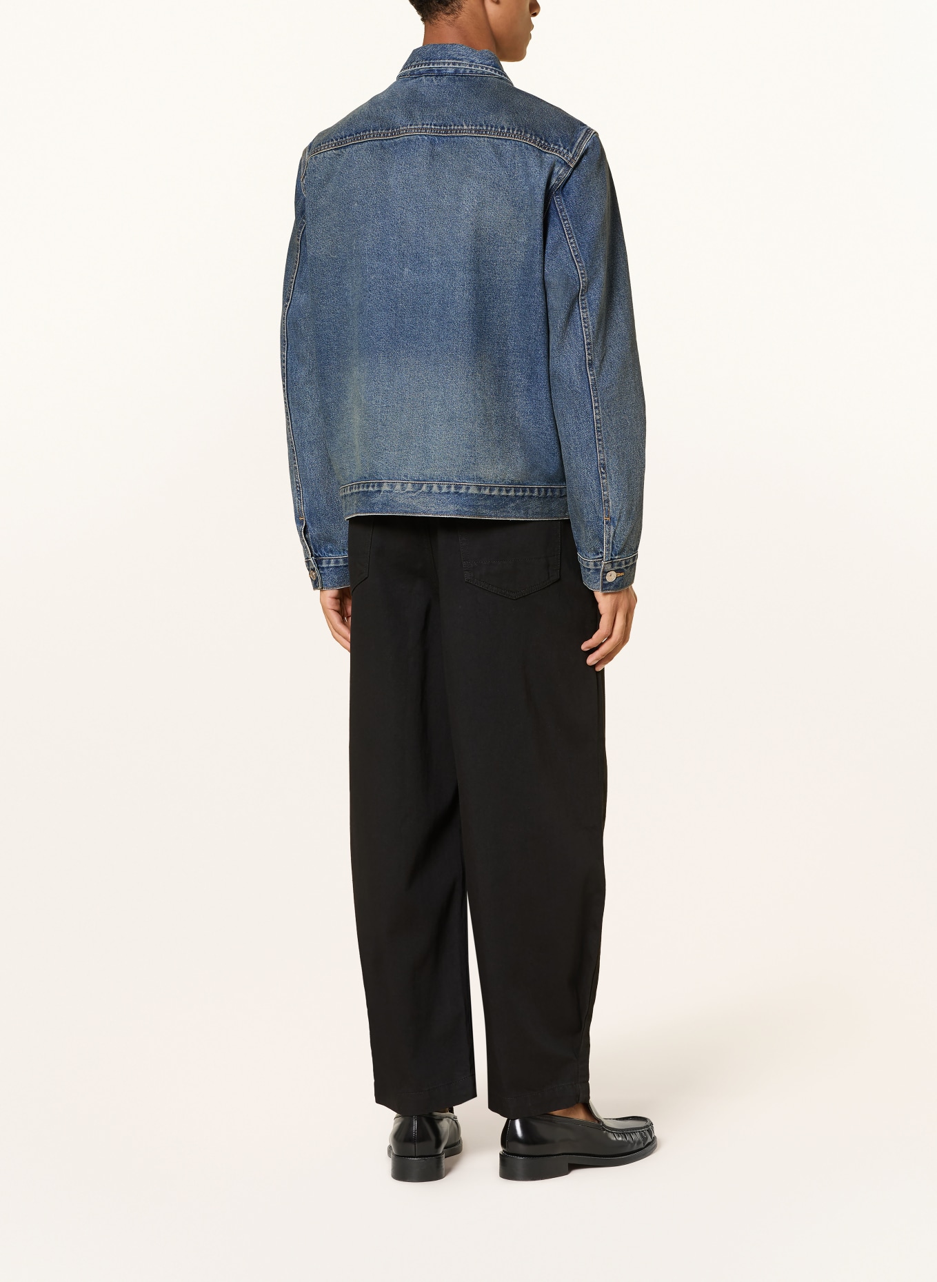 ALLSAINTS Veste en jean ROTH: 723 Dark Indigo