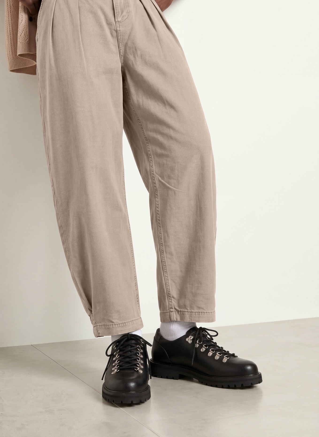 ALLSAINTS BECCO Regular Fit Jeans: 4674 STONE BROWN