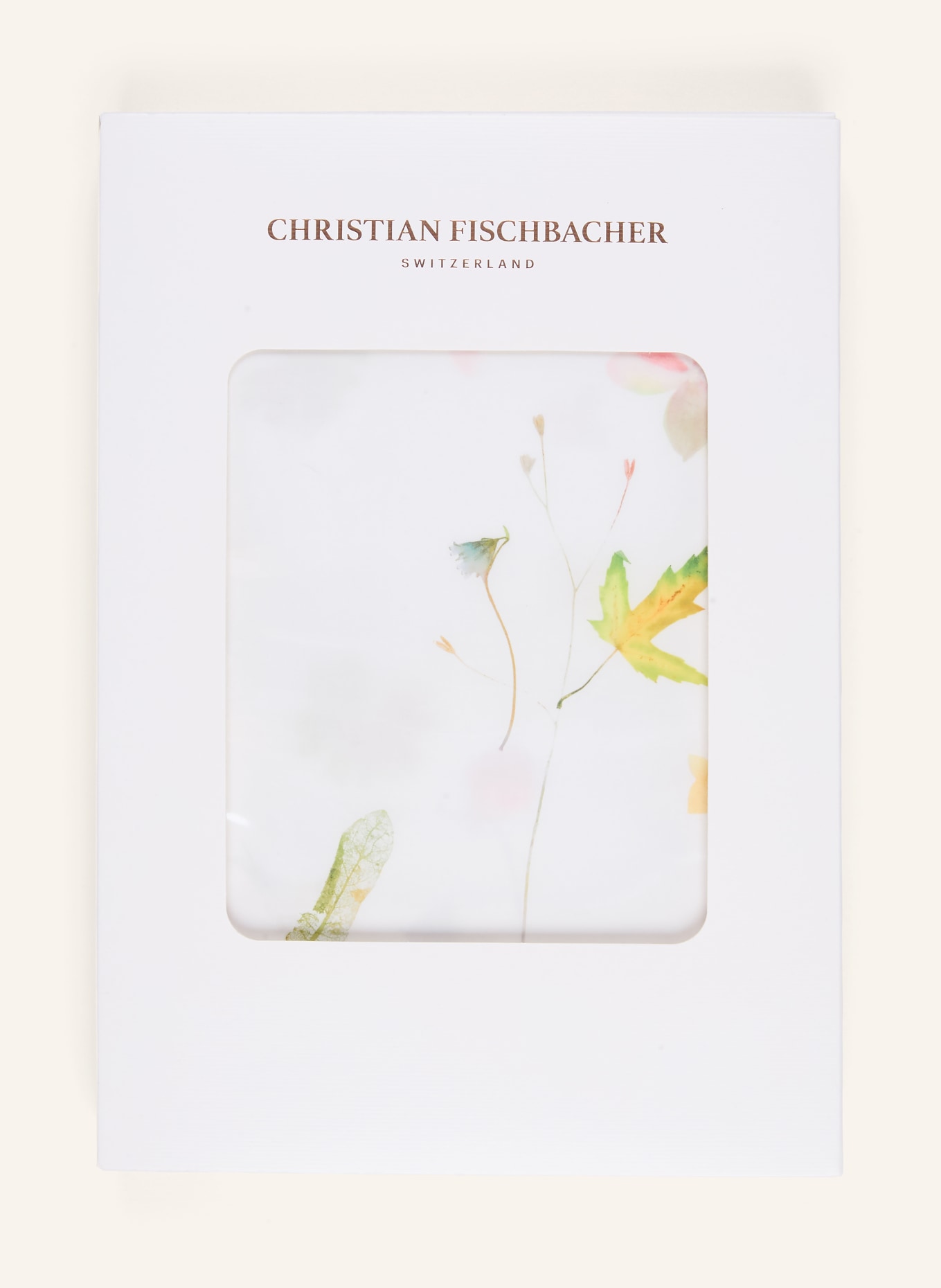 Christian Fischbacher Bettwäsche DANCE: WEISS / ROT / GELB