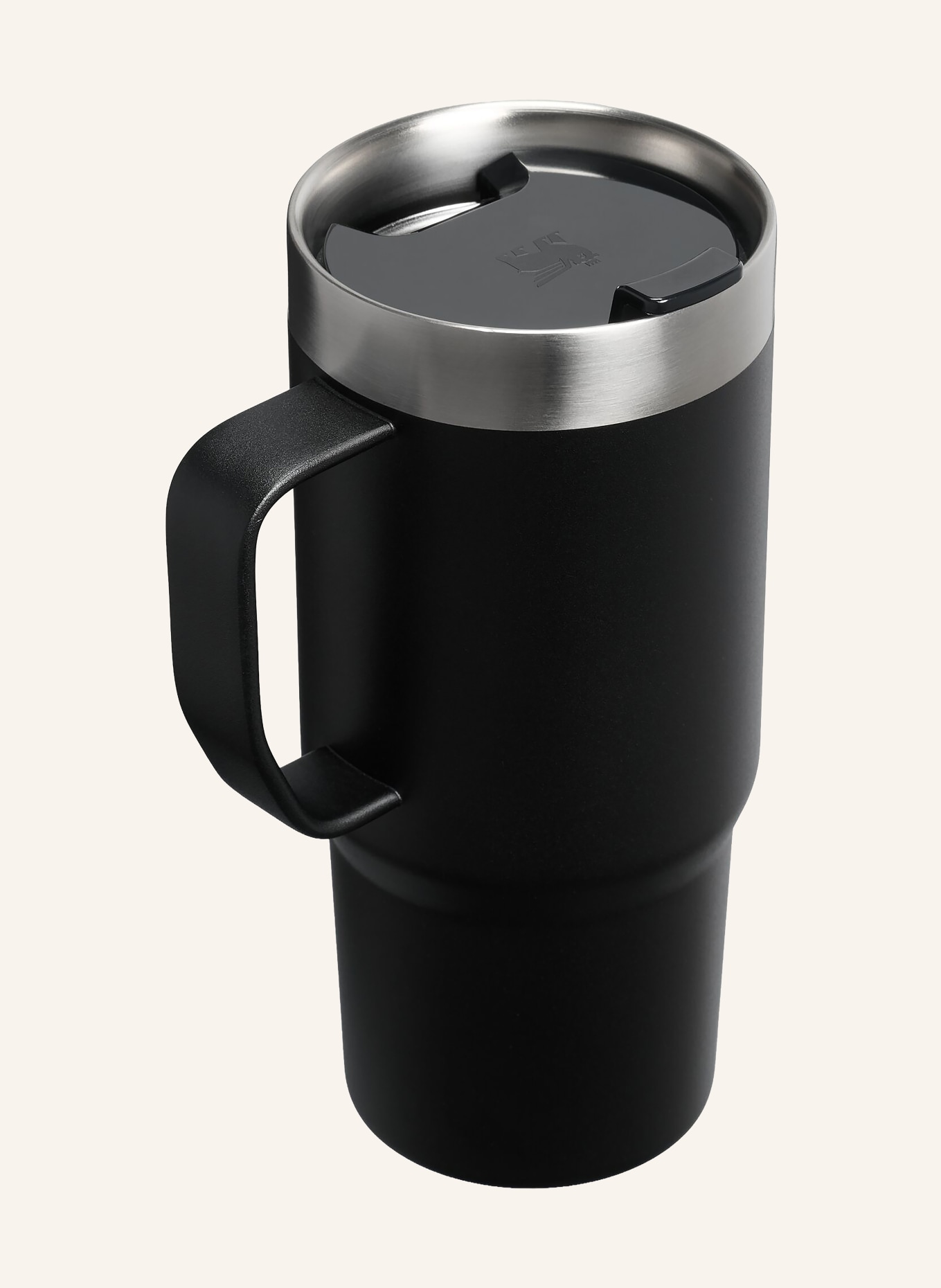 STANLEY Insulated Mug: THE EVERYDAY SUBURBAN MUG: BLACK / SILVER