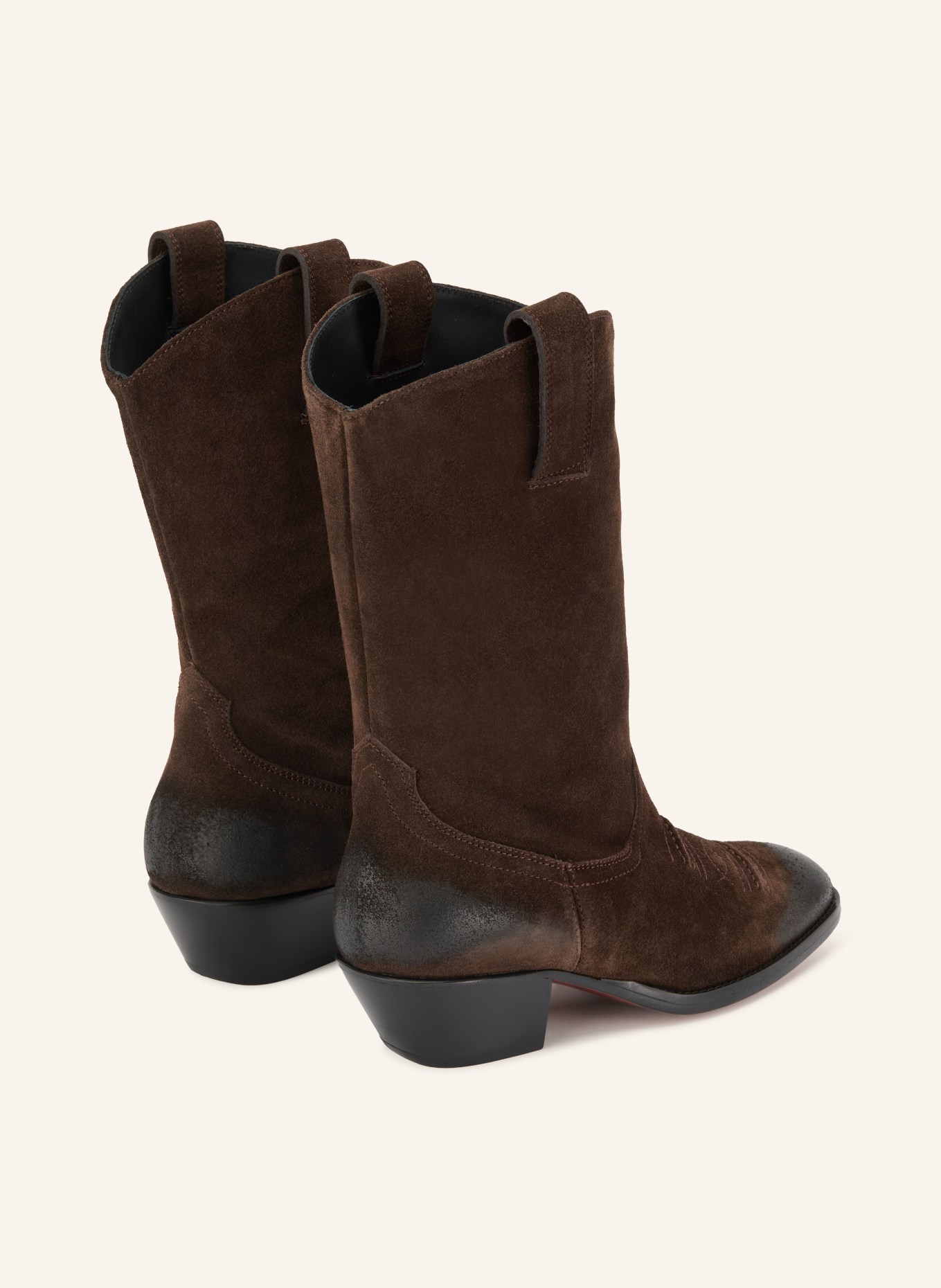 SONORA Cowboylaarzen JUAREZ: MARRON FONCÉ