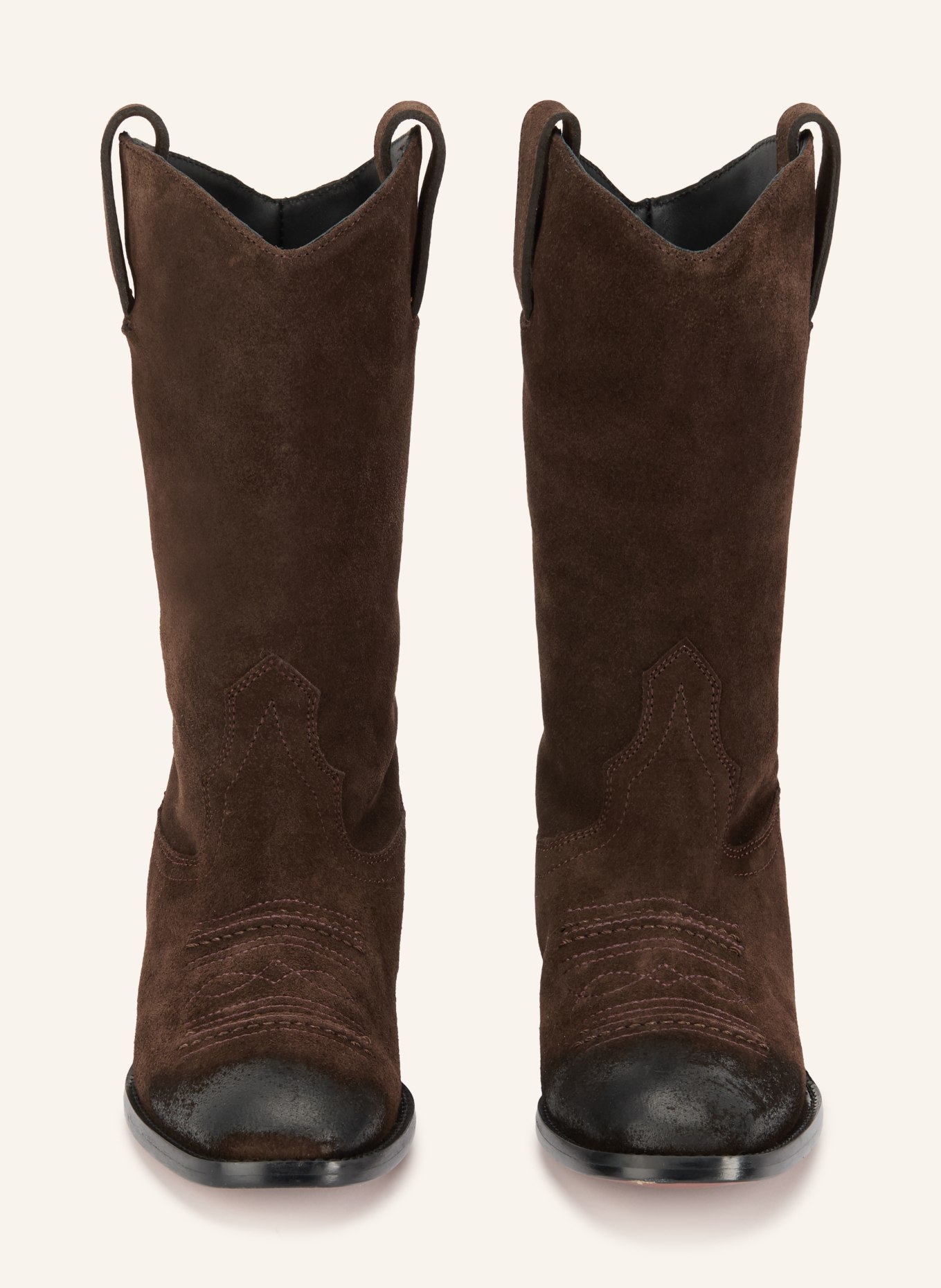 SONORA Cowboylaarzen JUAREZ: MARRON FONCÉ