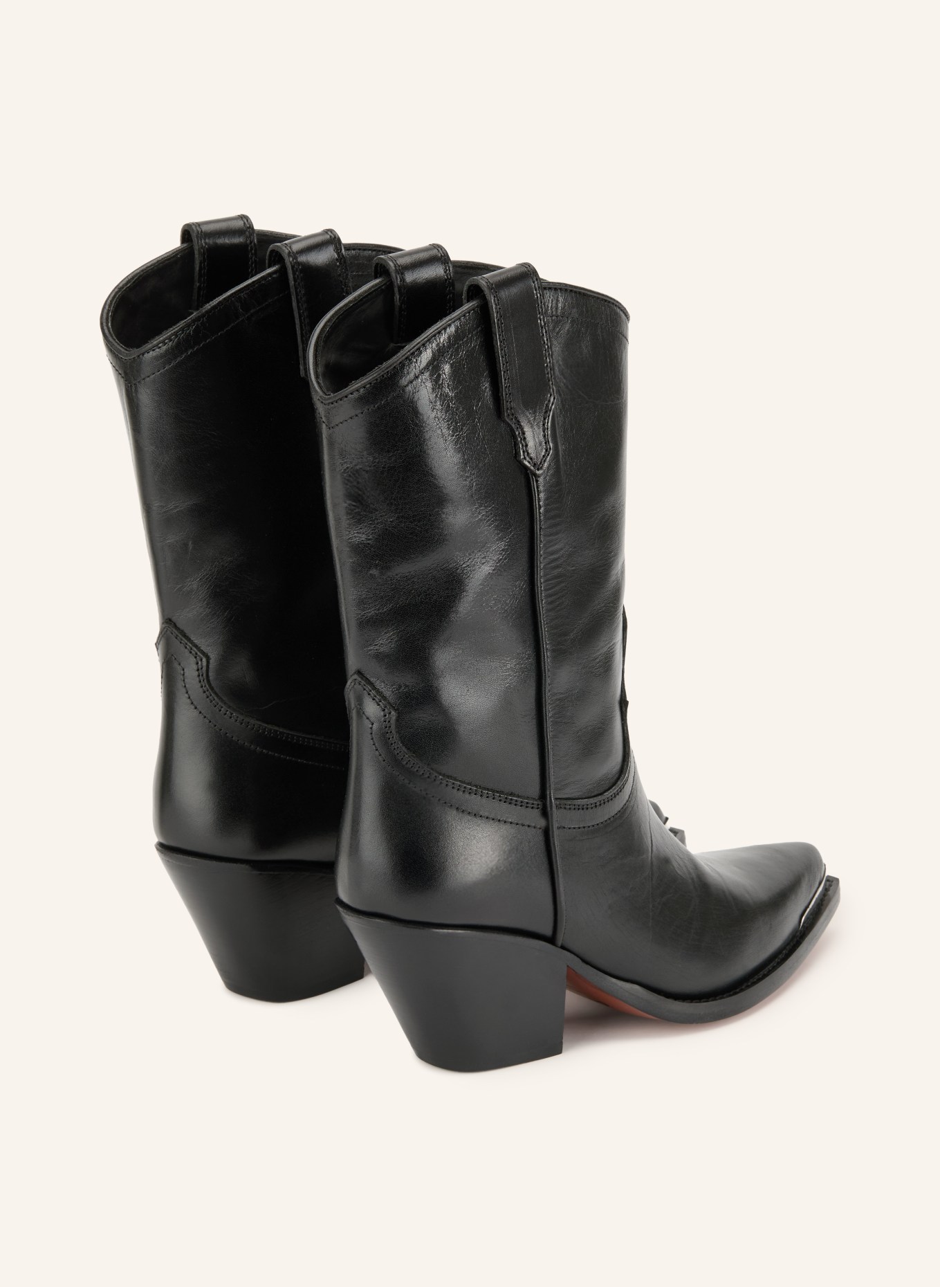 SONORA Cowboylaarzen CLARA: ZWART