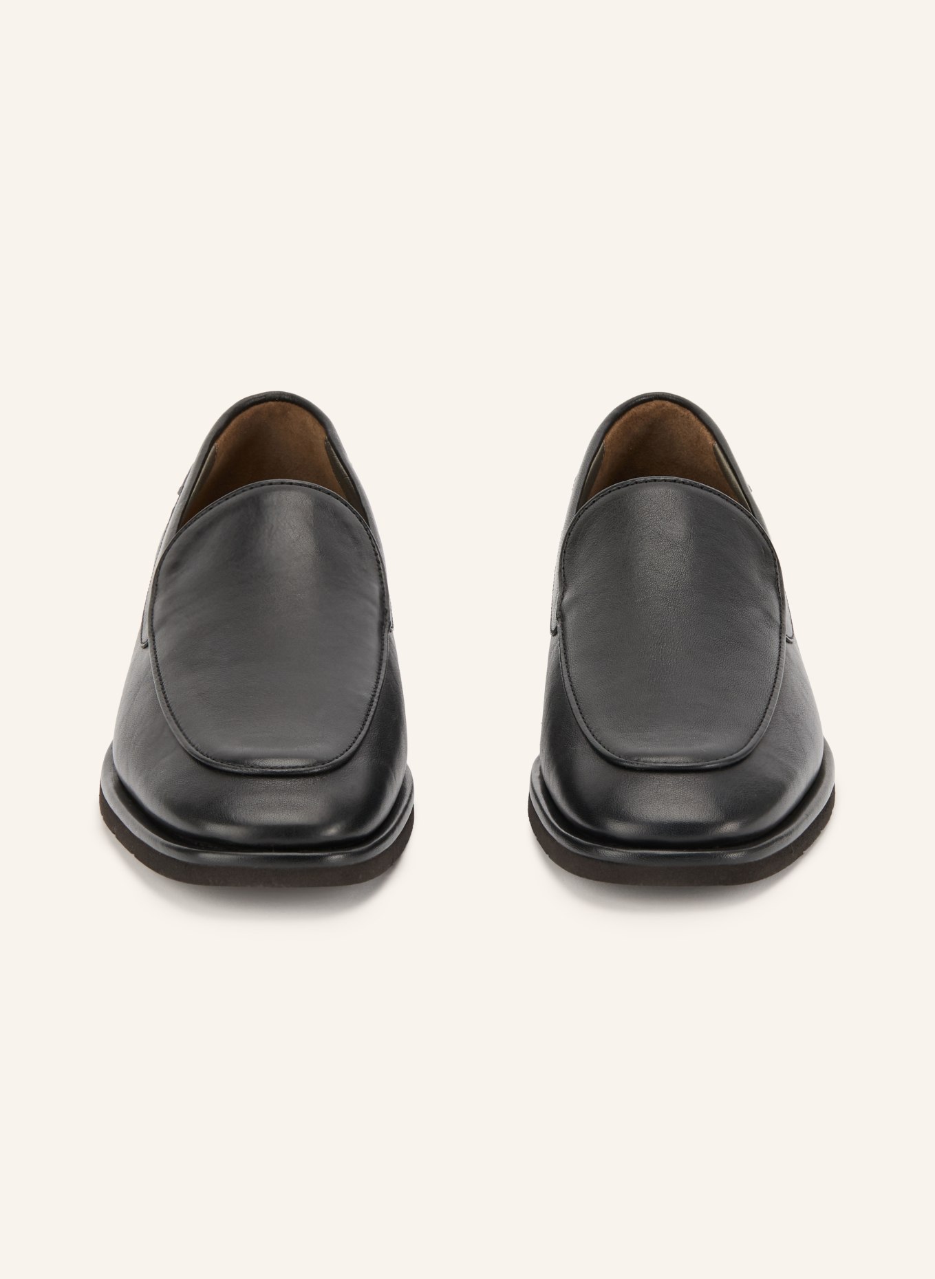 BRUNELLO CUCINELLI Loafers met sierstenen: ZWART