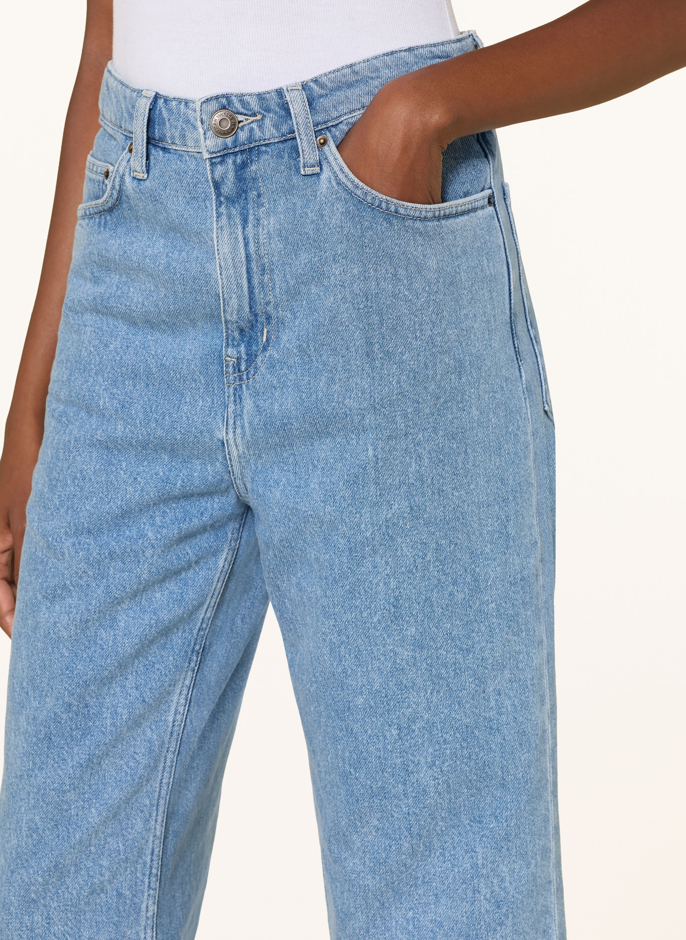 American Vintage Jeansy straight JOYBIRD: AUTHENTIQUE STO AUTHENTIC STONE