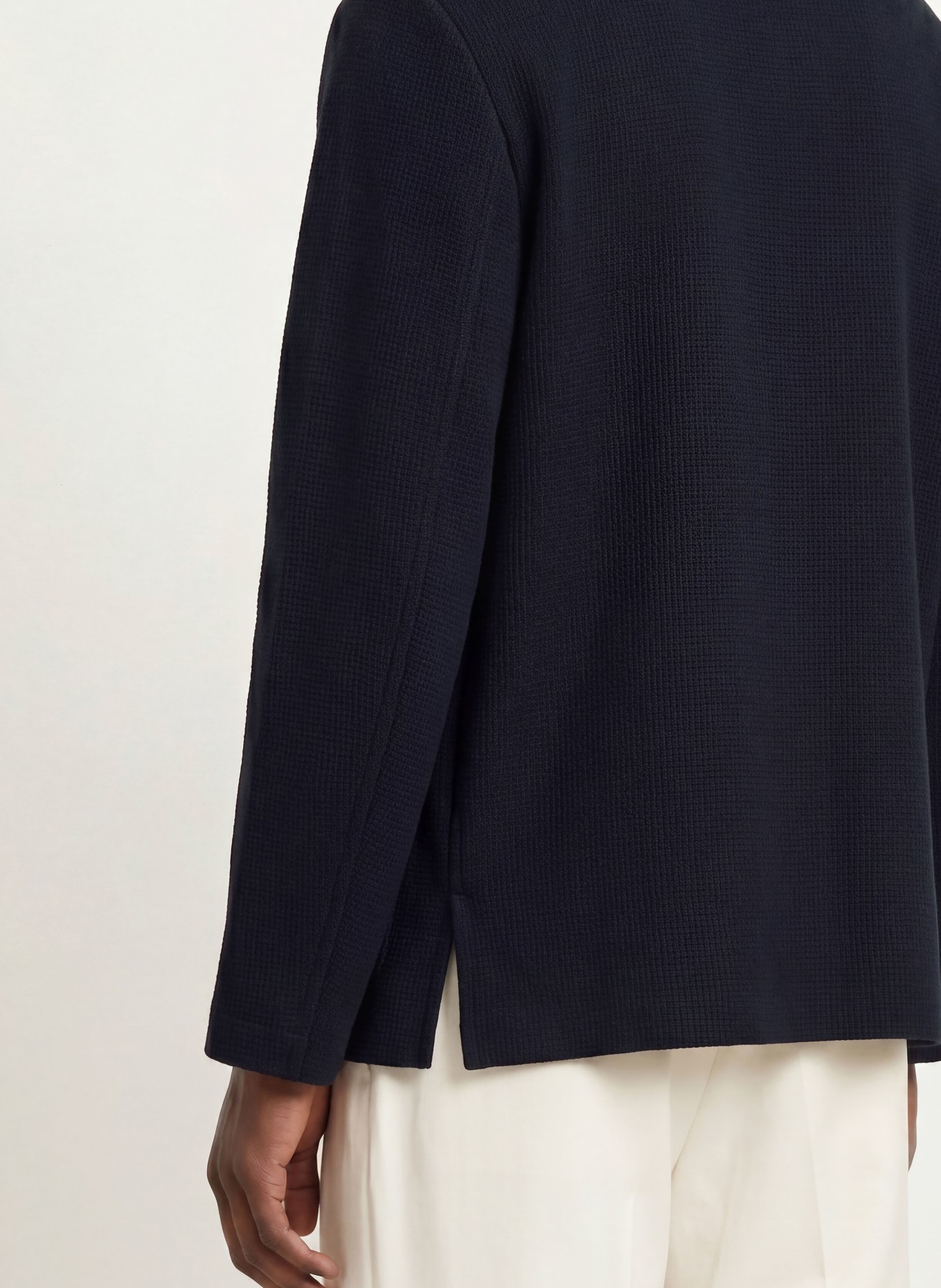 SANDRO Overshirt: DUNKELBLAU