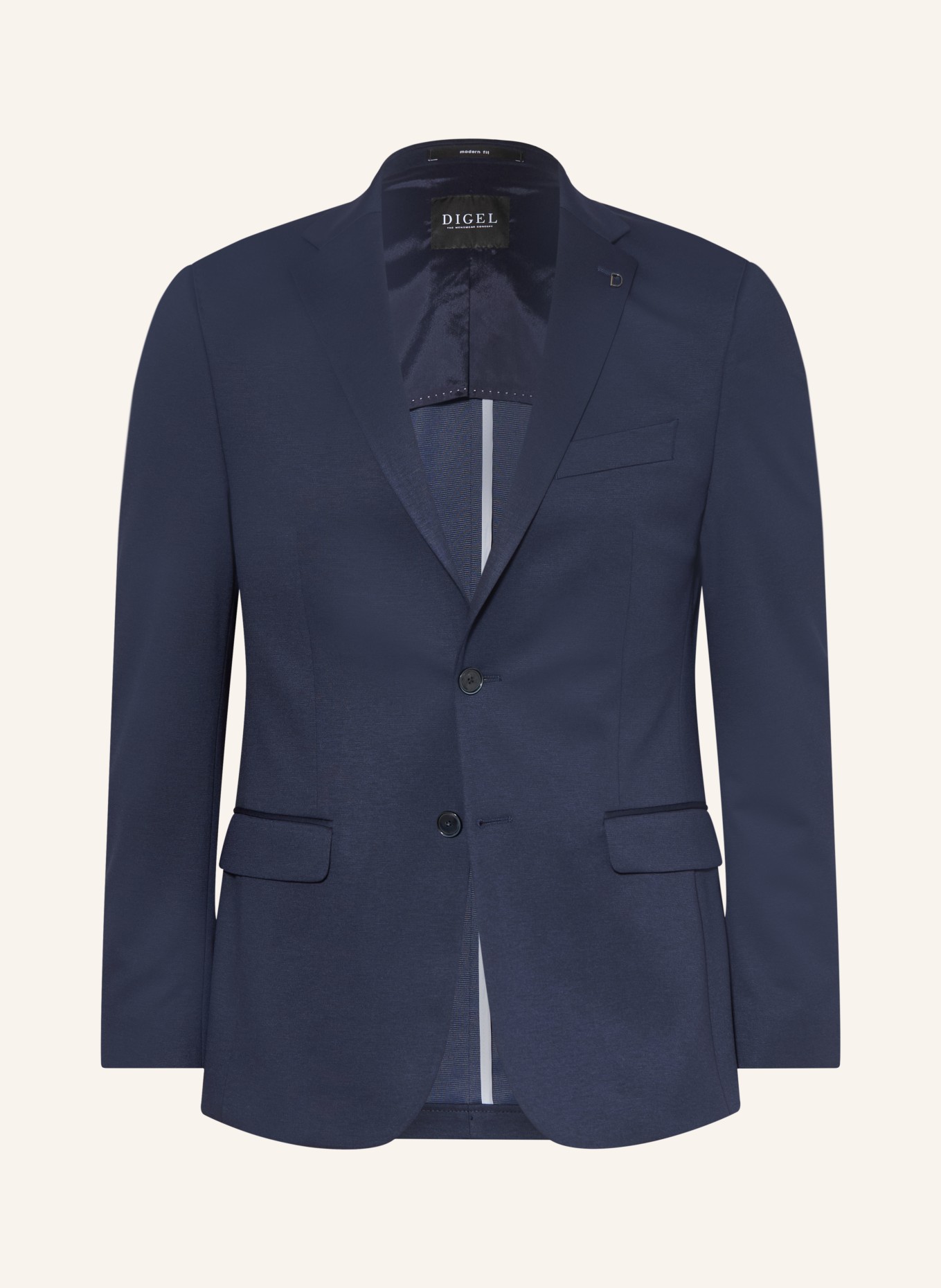 DIGEL EDOARDO Modern Fit Jersey Suit Jacket: 20 BLAU