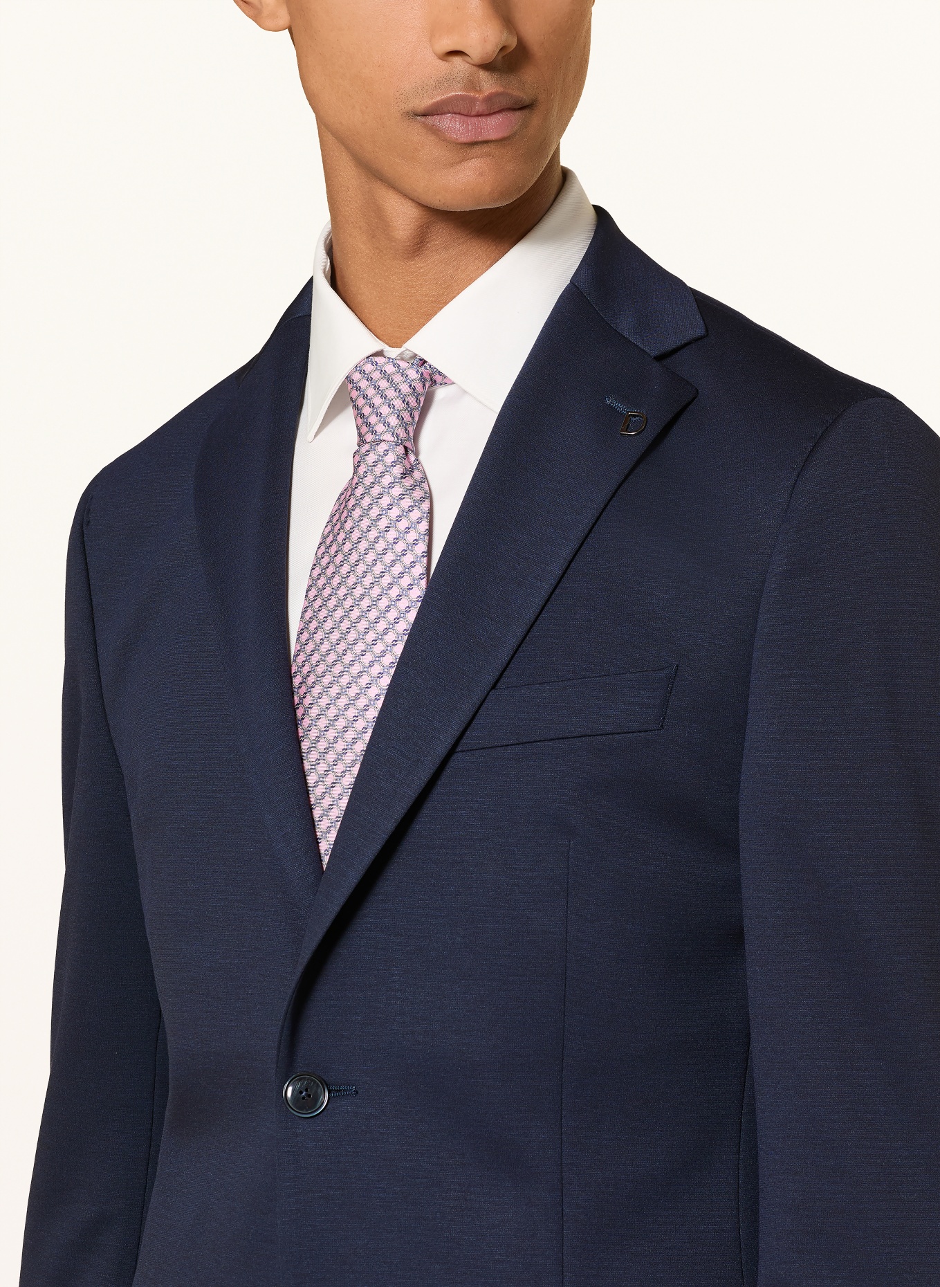 DIGEL EDOARDO Modern Fit Jersey Suit Jacket: 20 BLAU