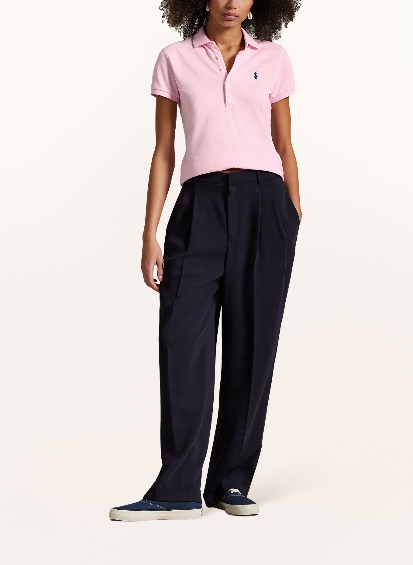 POLO RALPH LAUREN Piqué-Poloshirt: ROSA