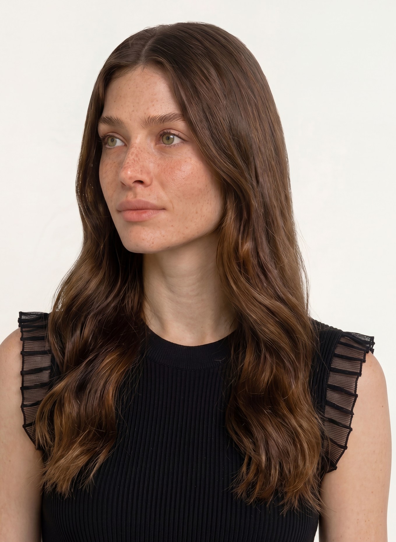 CLAUDIE PIERLOT Stricktop: SCHWARZ