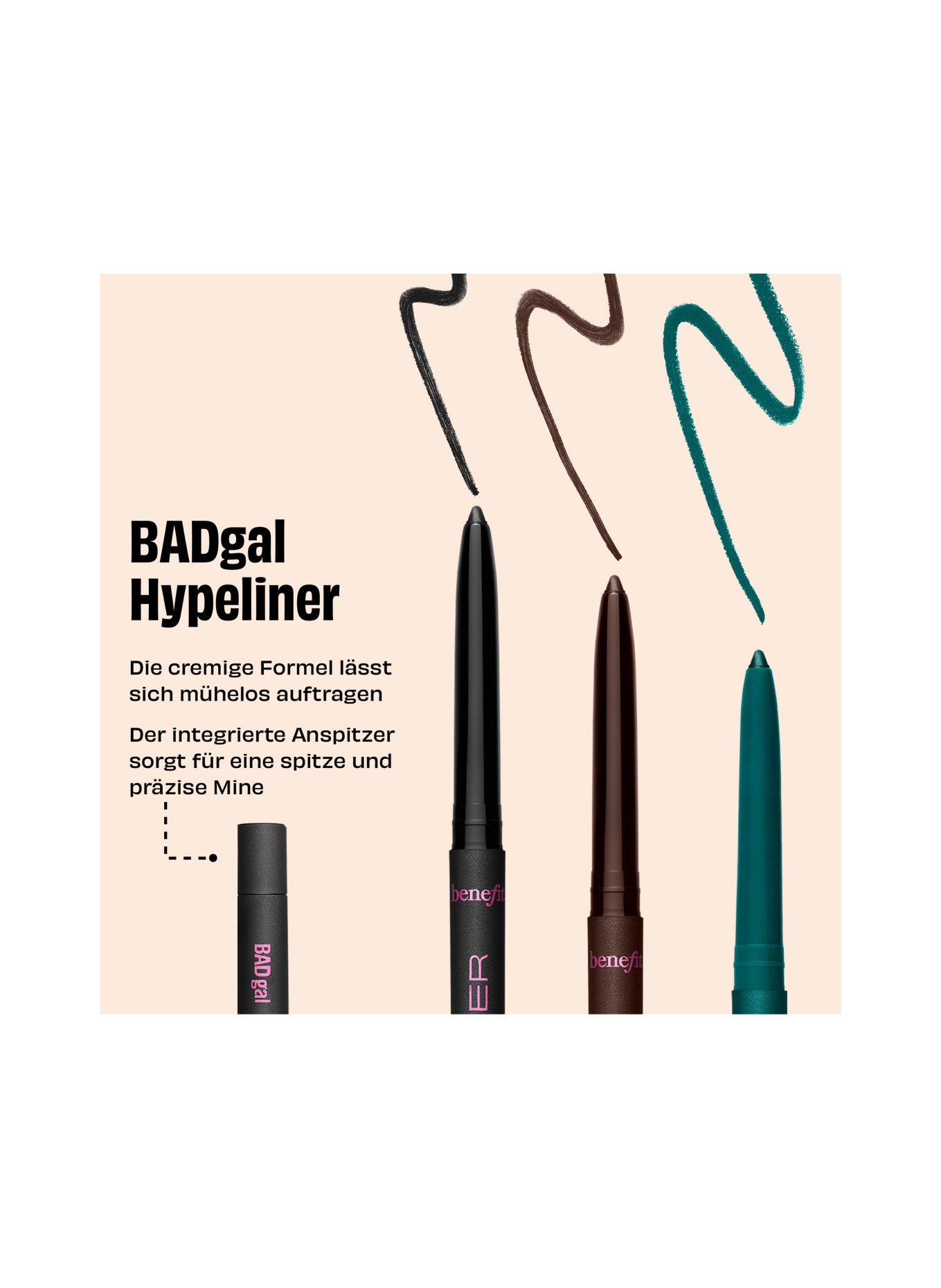 benefit BADgal HYPELINER: MIDNIGHT BROWN