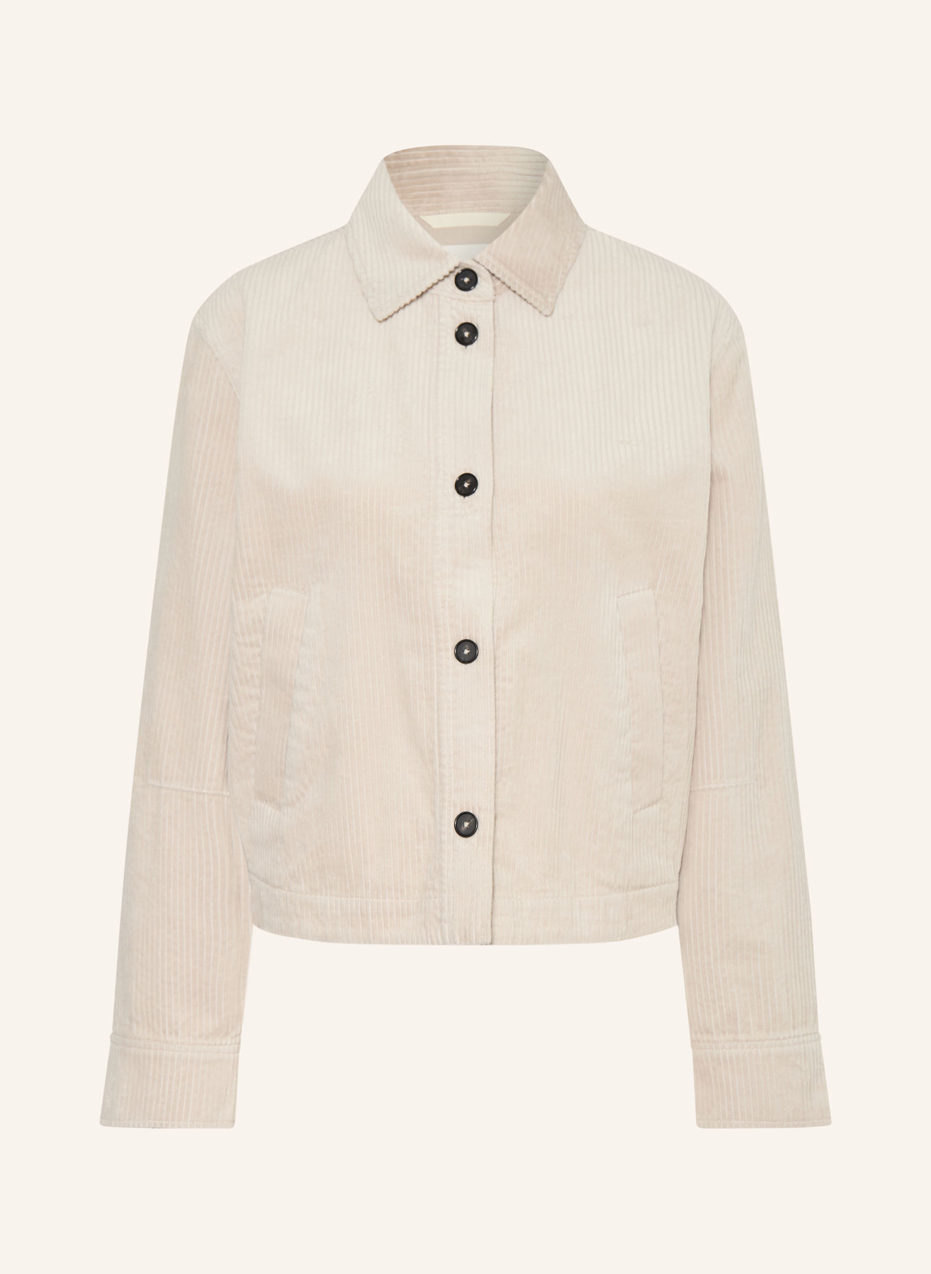 Marc O'Polo Cord-Overshirt: ECRU