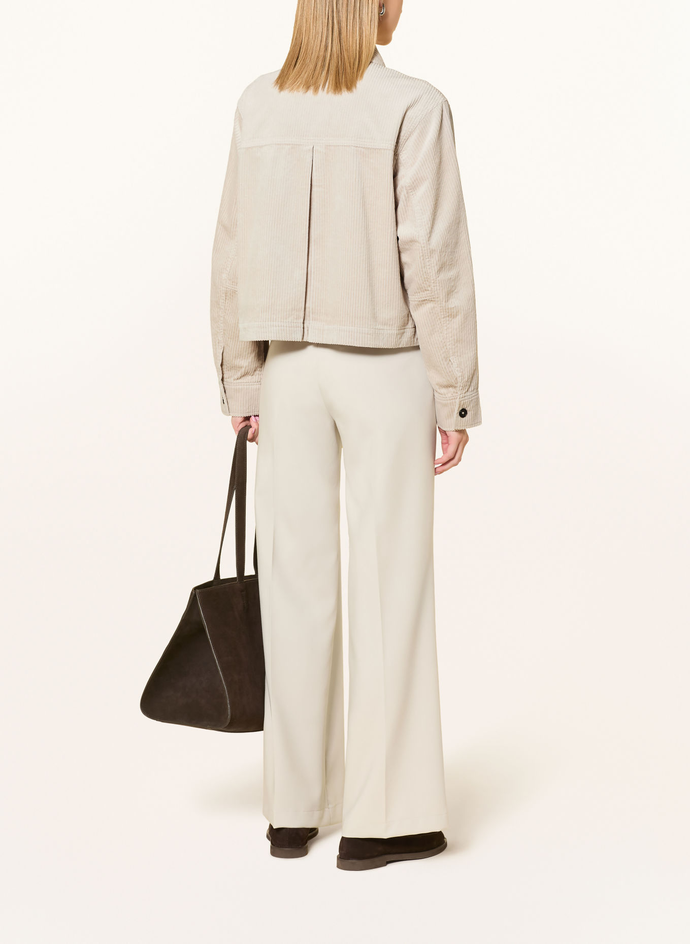 Marc O'Polo Cord-Overshirt: ECRU