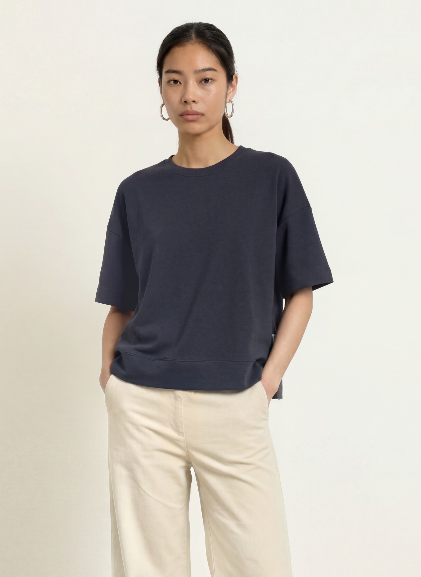 Marc O'Polo T-shirt: BLEU FONCÉ