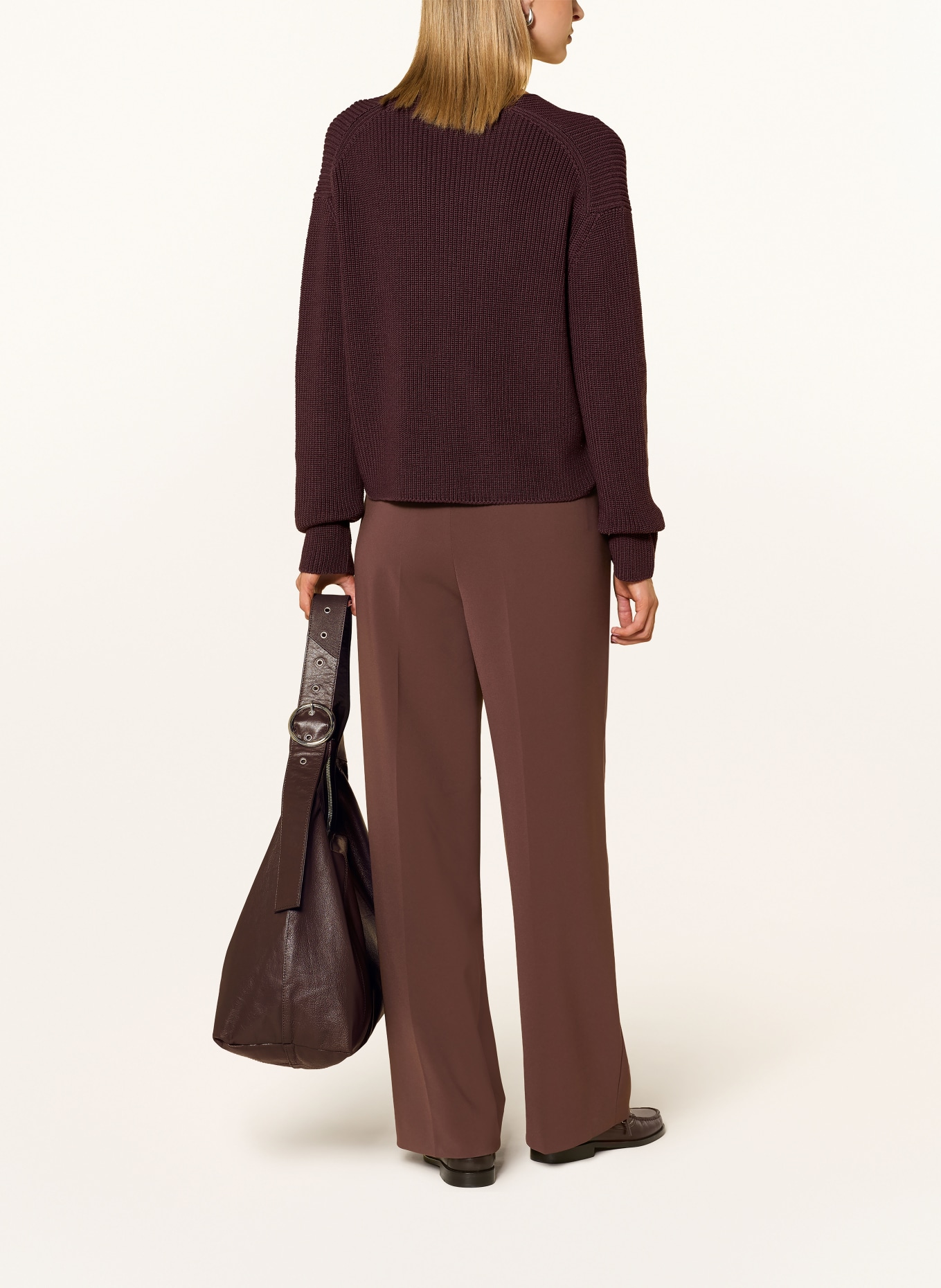 Marc O'Polo Vest: MARRON FONCÉ