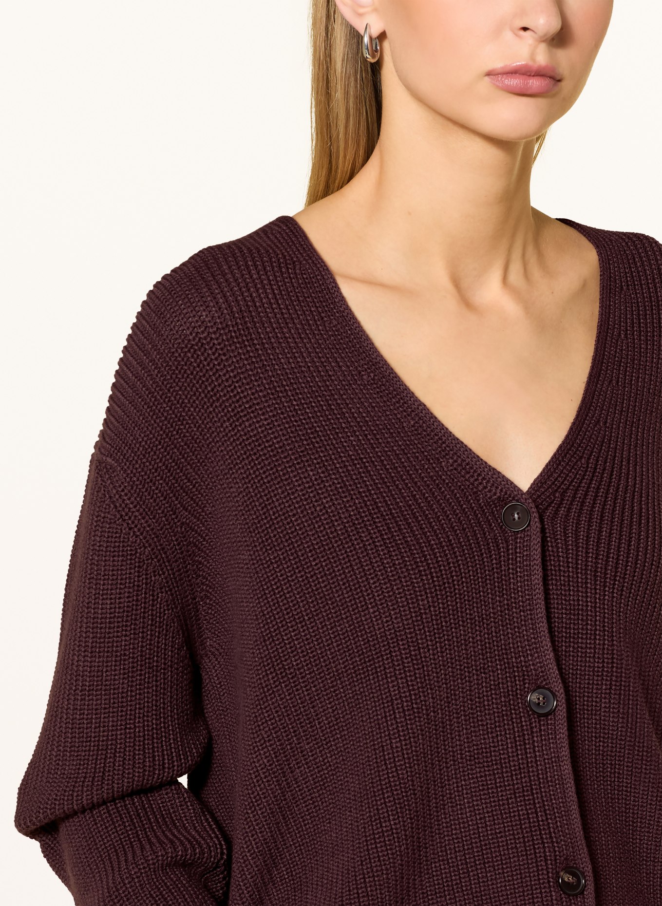 Marc O'Polo Vest: MARRON FONCÉ