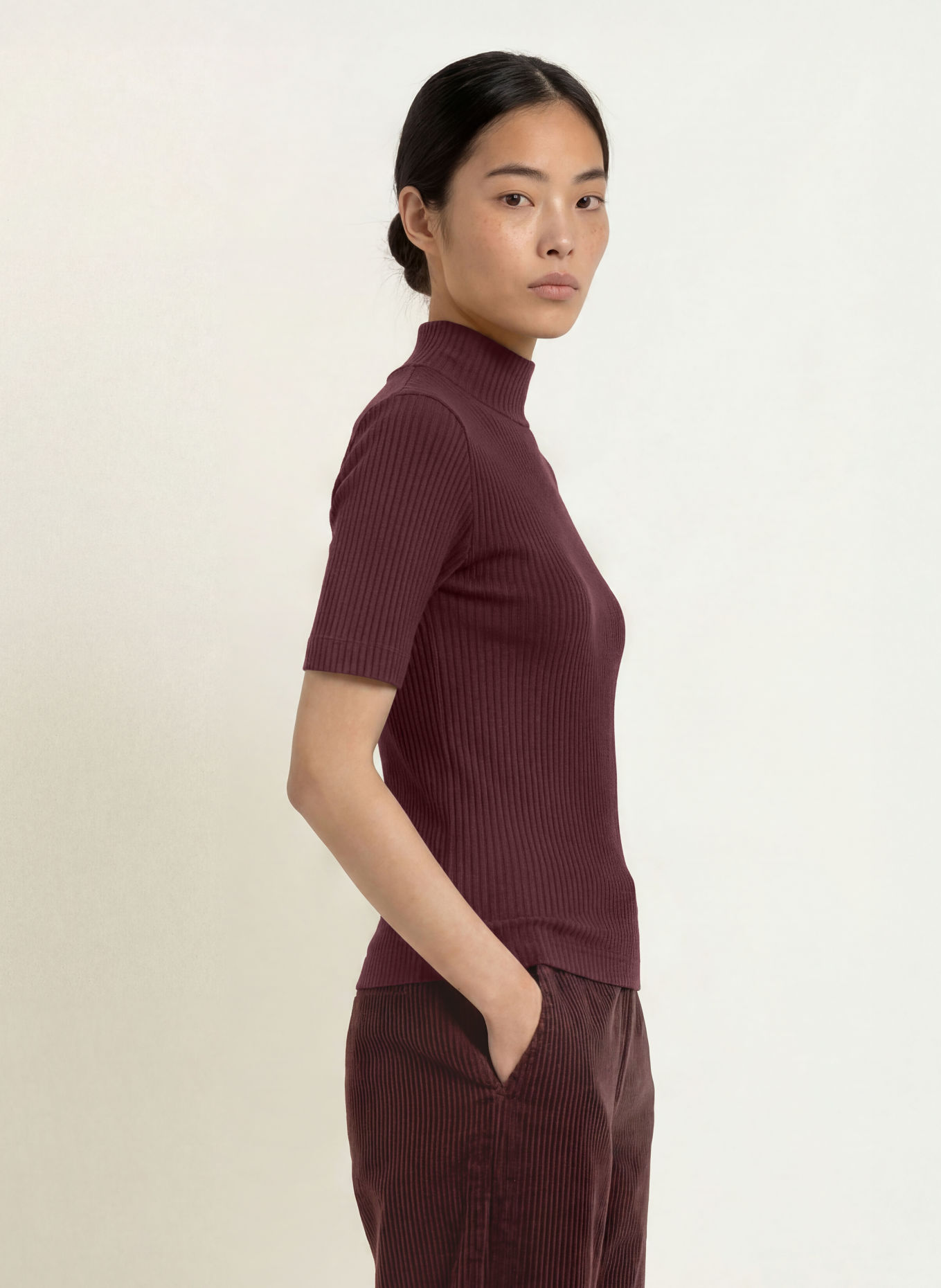 Marc O'Polo T-shirt: MØRKEBRUN
