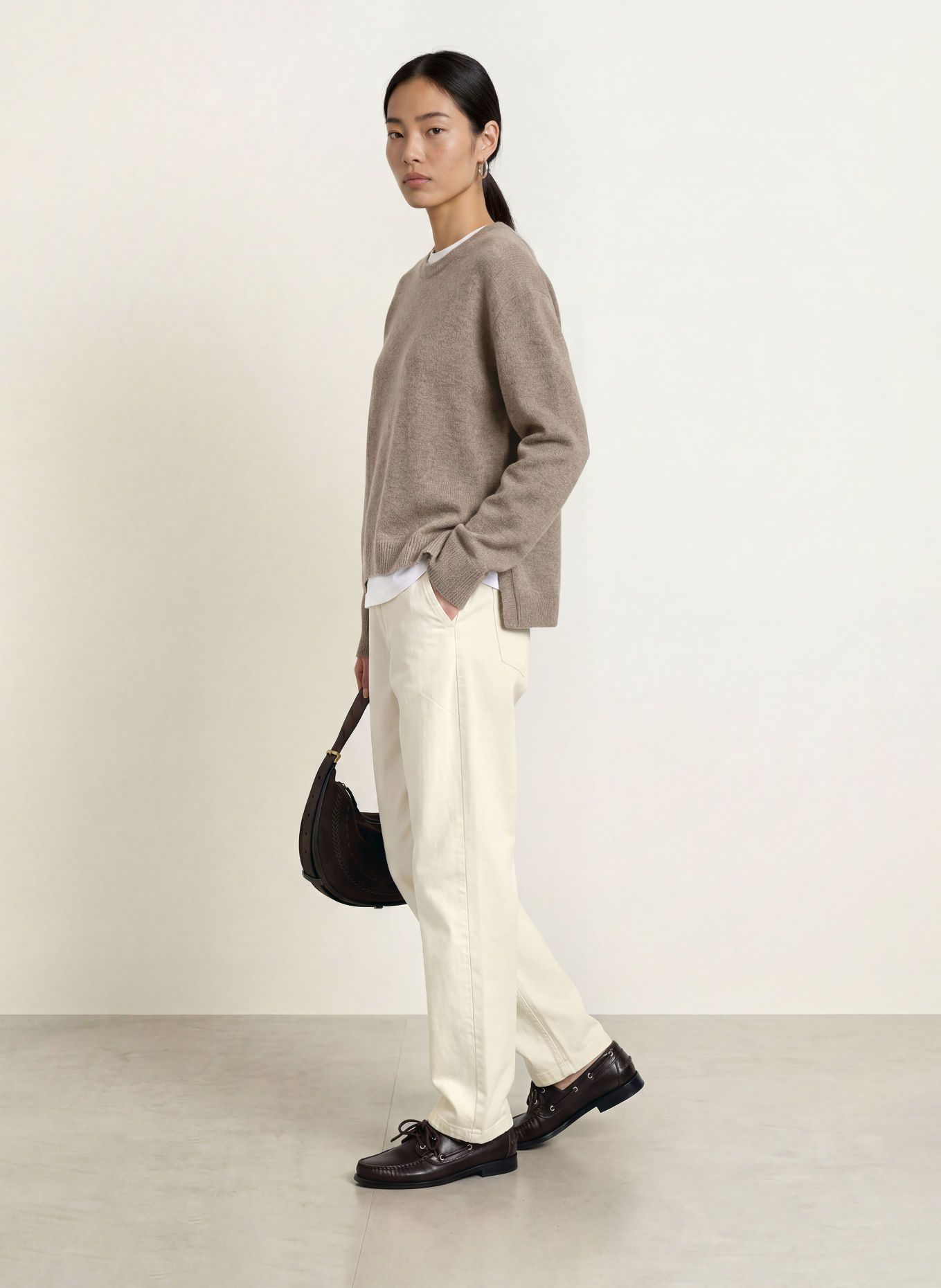 Marc O'Polo Pullover: TAUPE