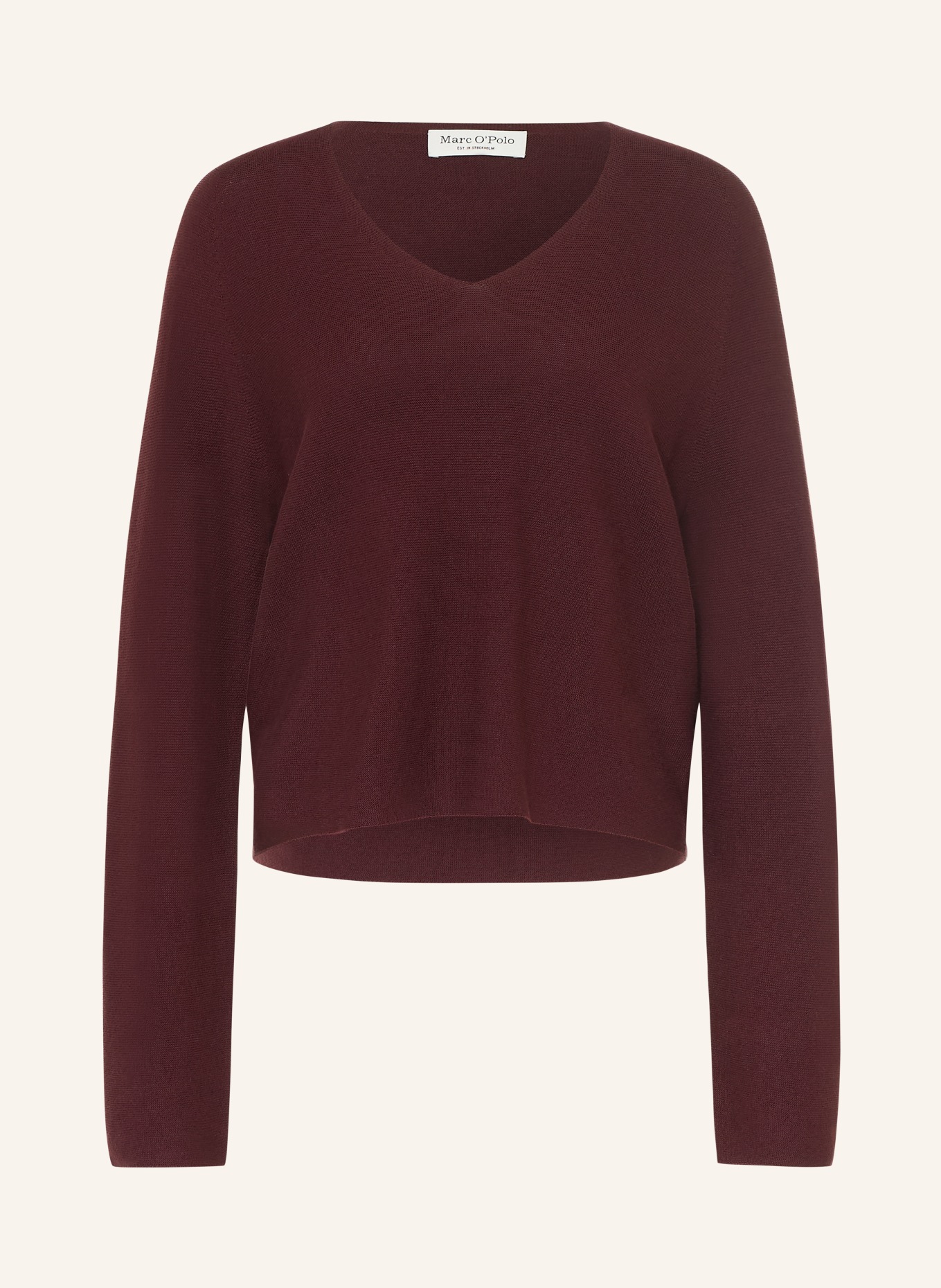 Marc O'Polo Pull: MARRON FONCÉ