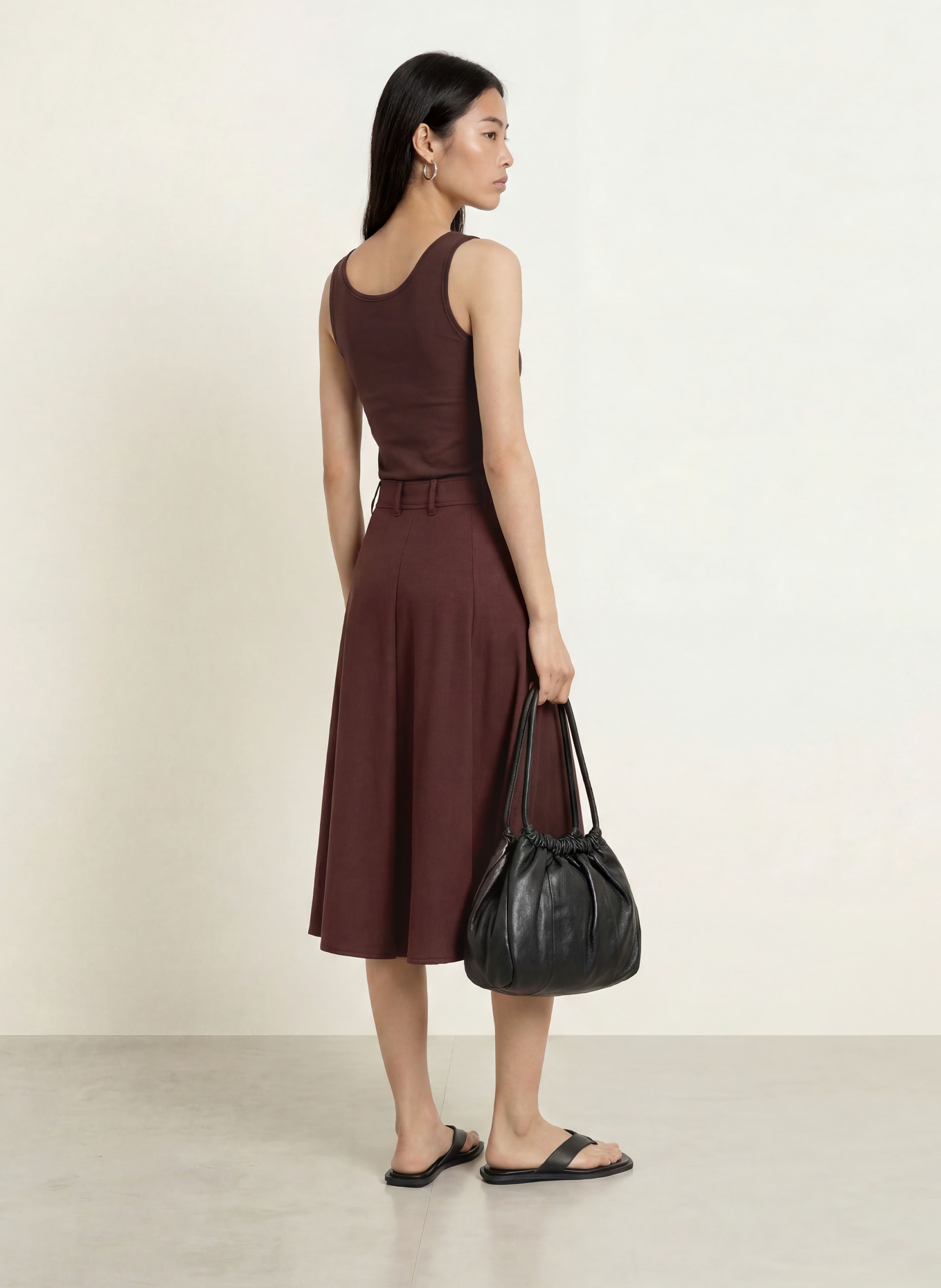 Marc O'Polo Top: DARK BROWN