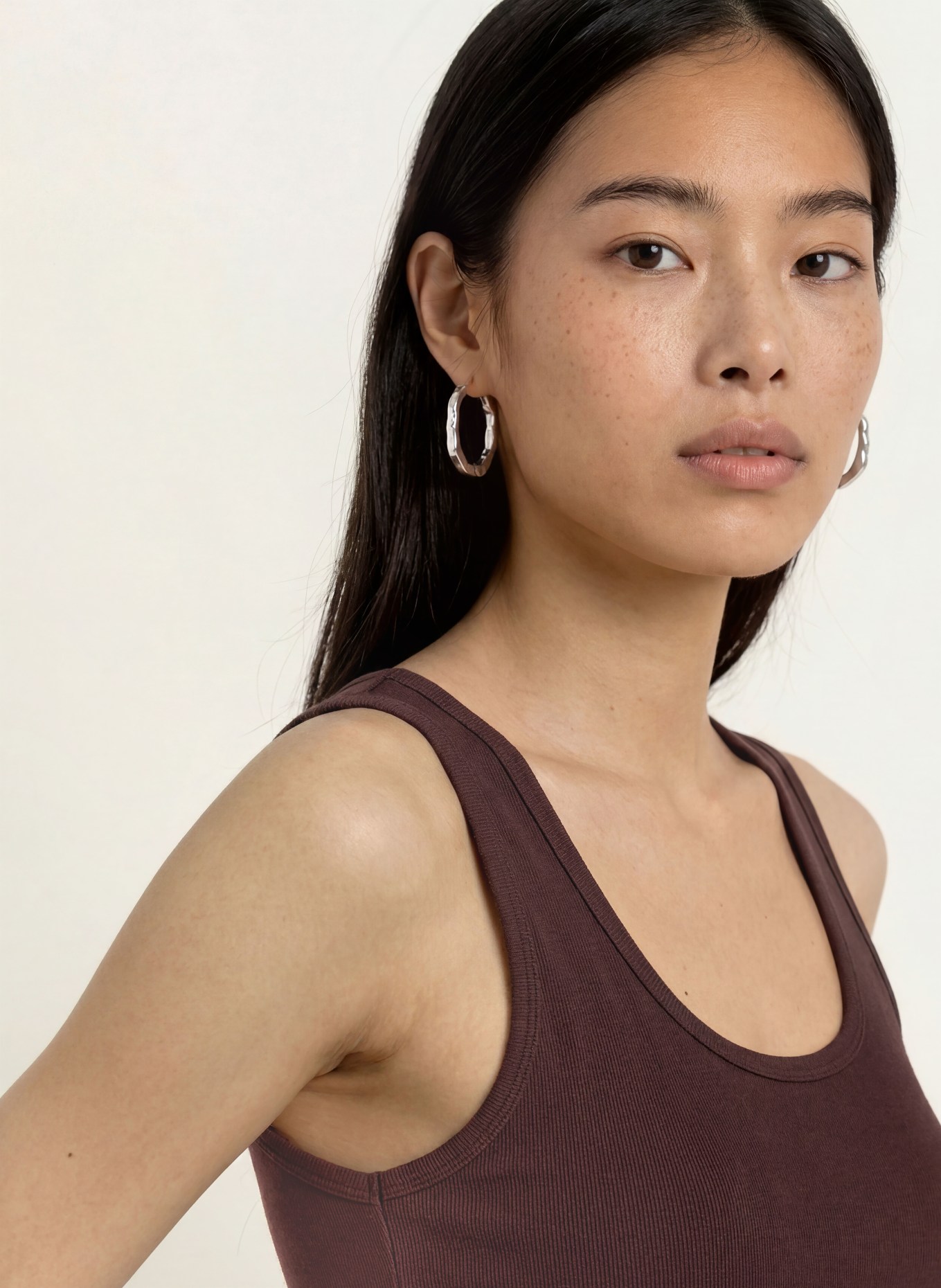 Marc O'Polo Top: DARK BROWN