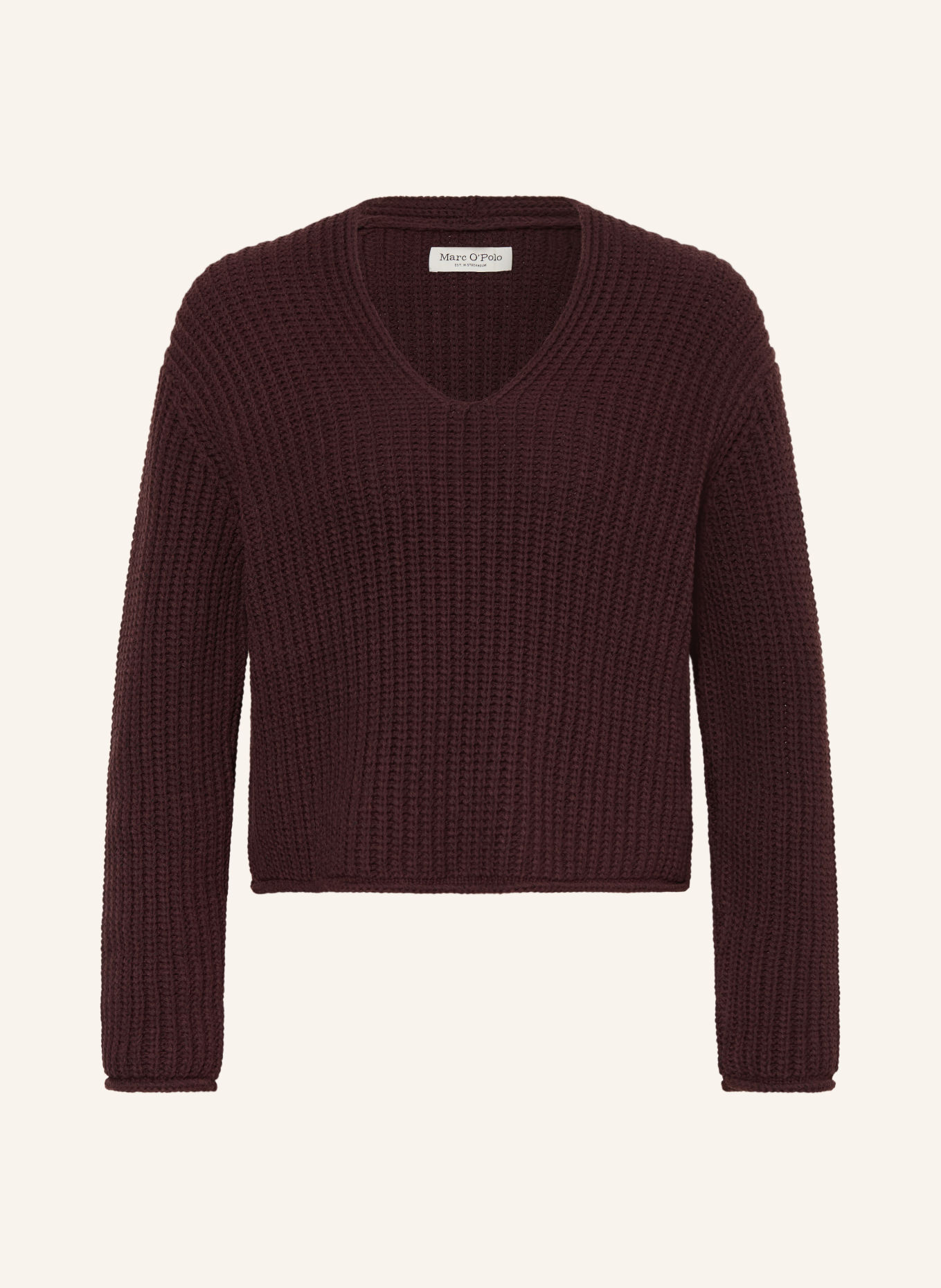 Marc O'Polo Sweater: DARK BROWN