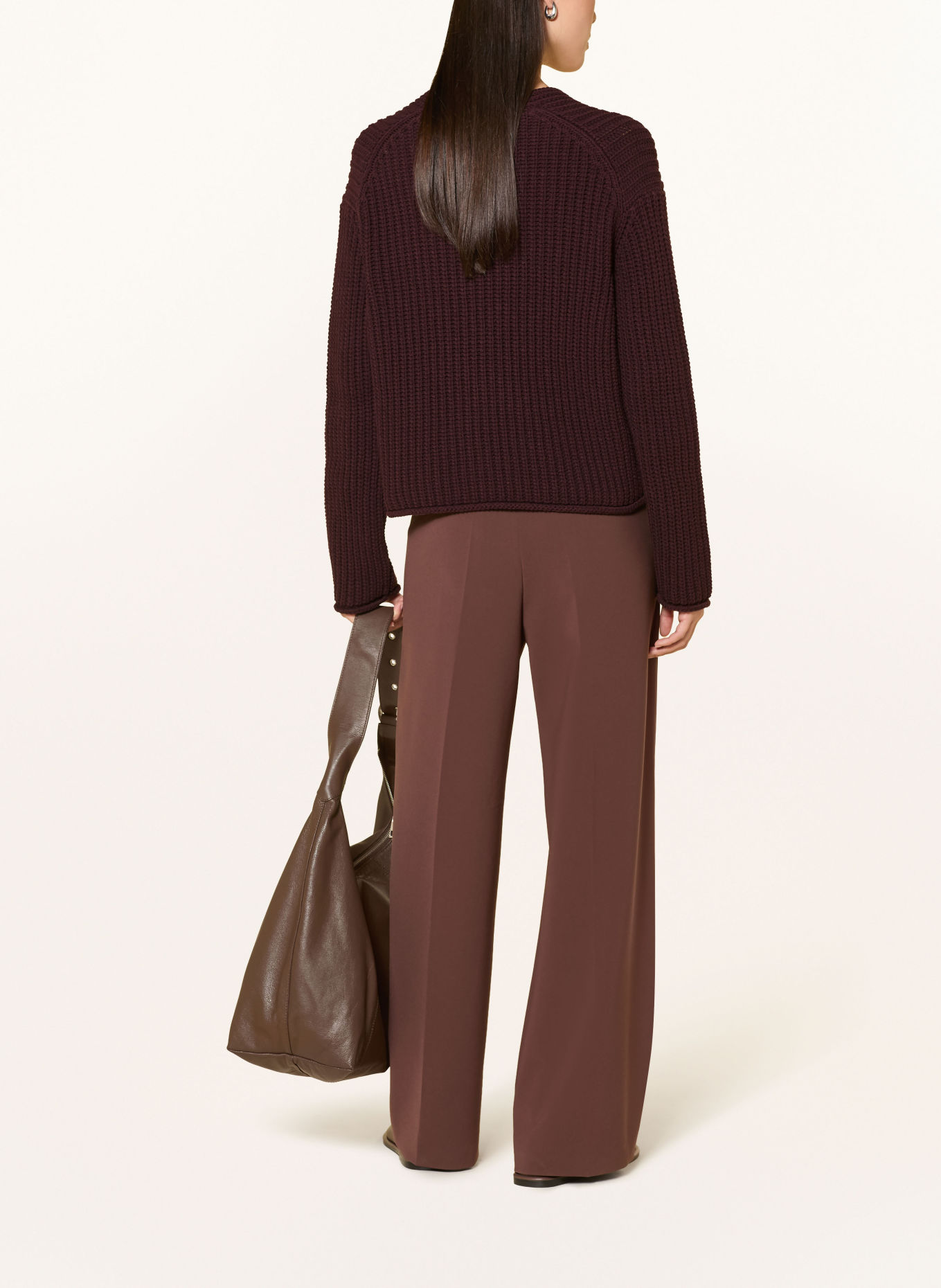 Marc O'Polo Sweater: DARK BROWN