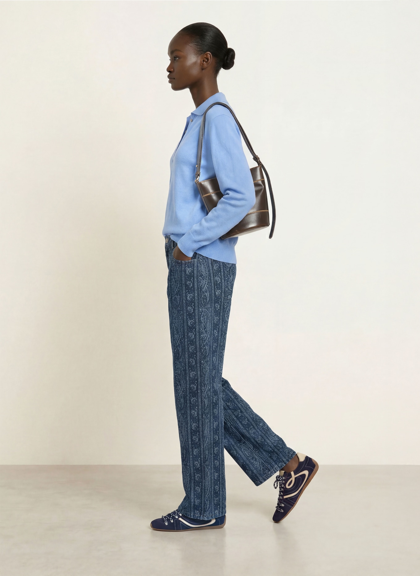 CLAUDIE PIERLOT Pullover: HELLBLAU