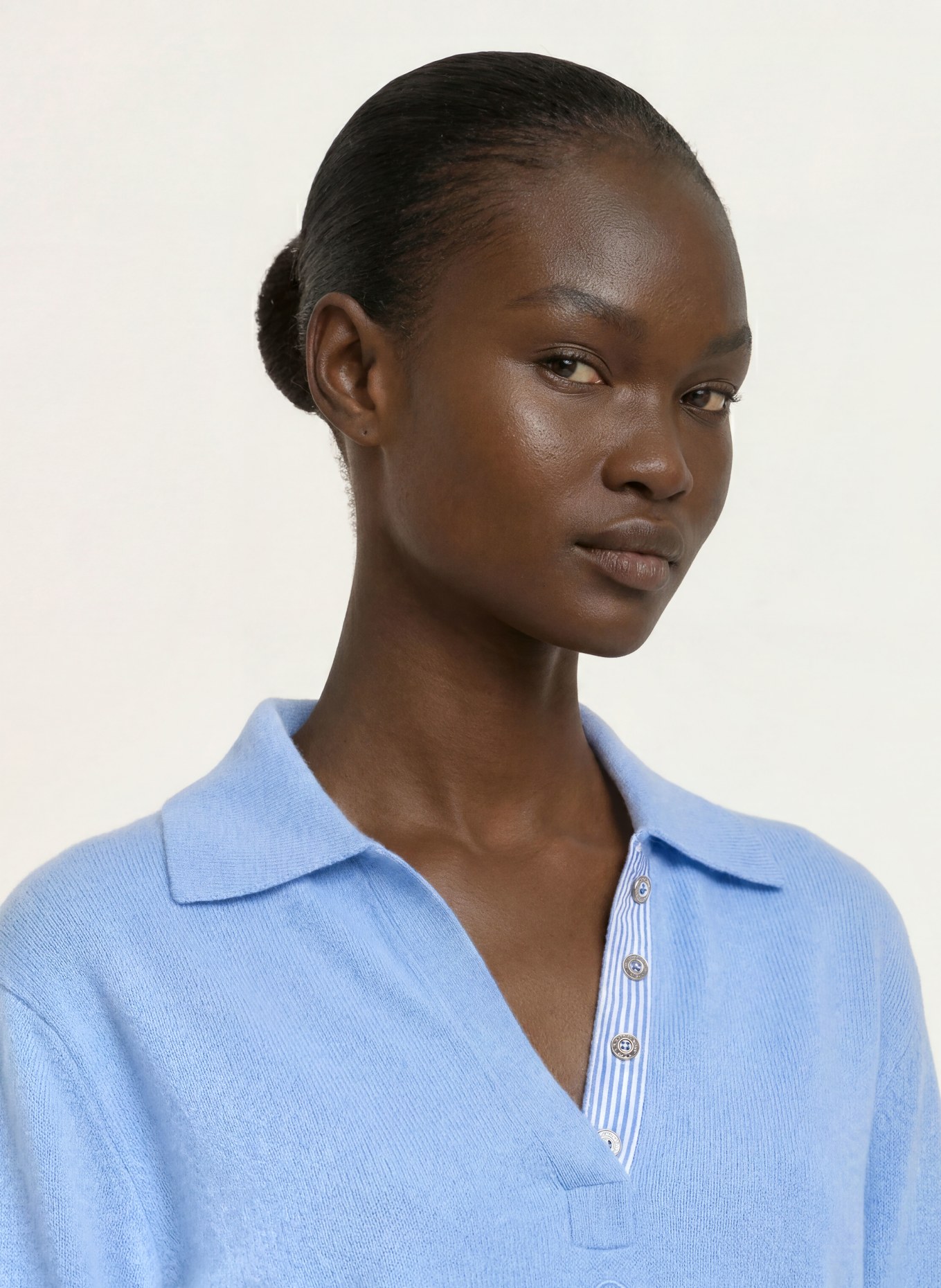 CLAUDIE PIERLOT Pullover: HELLBLAU