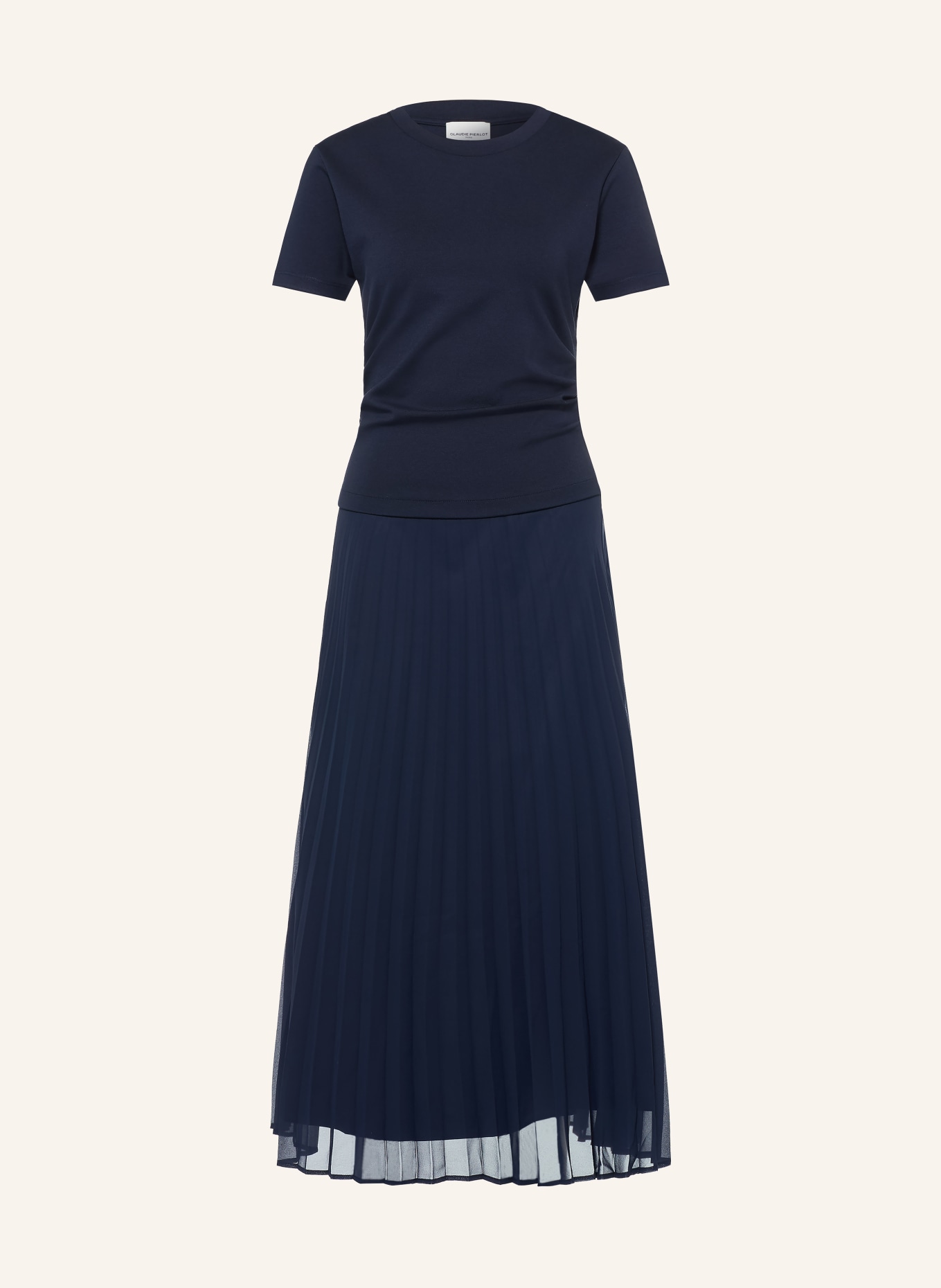 CLAUDIE PIERLOT Kleid: DUNKELBLAU