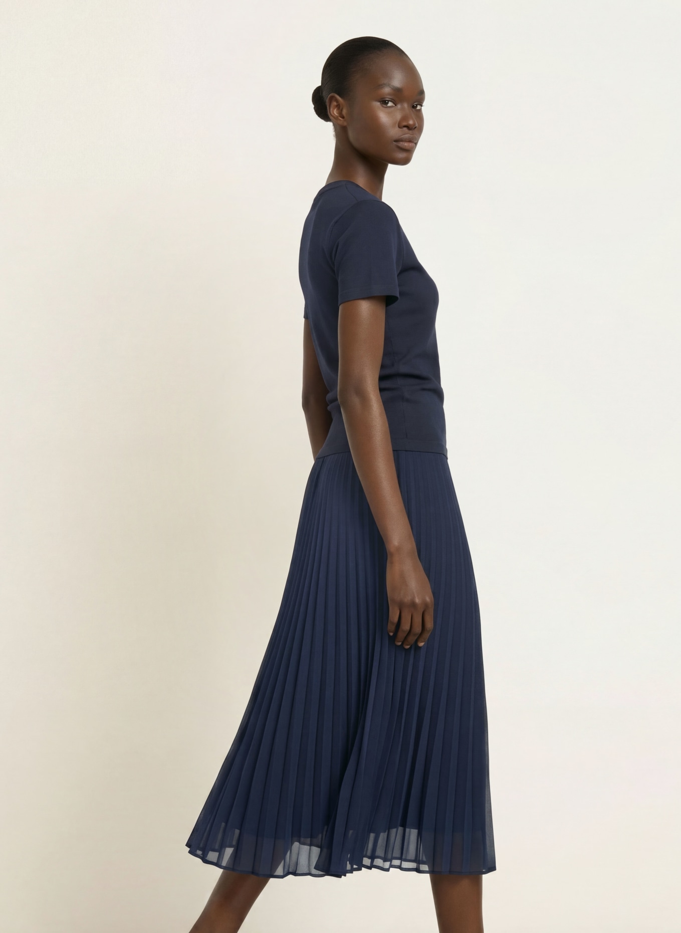 CLAUDIE PIERLOT Kleid: DUNKELBLAU